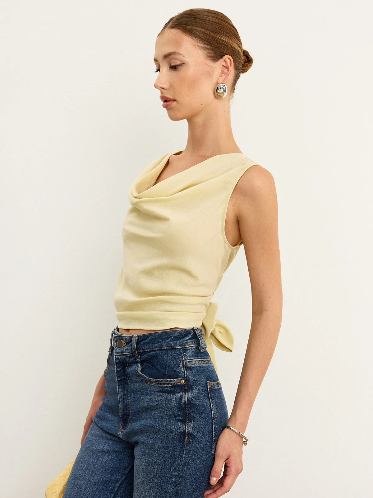 Tie-Back Bow Tank Top - Takermore