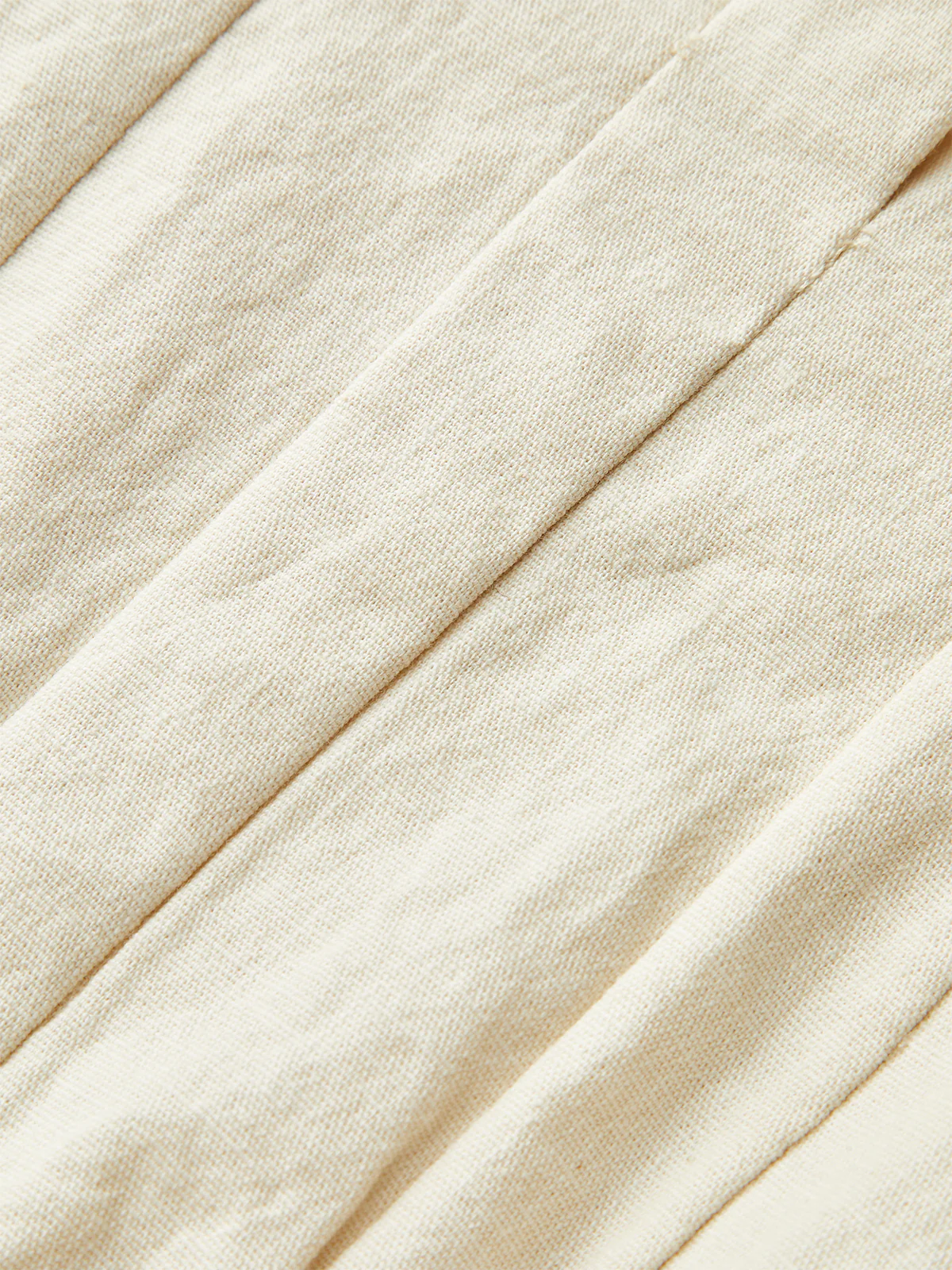 Cotton & Linen Strapless Smocked Peplum Top - Takermore