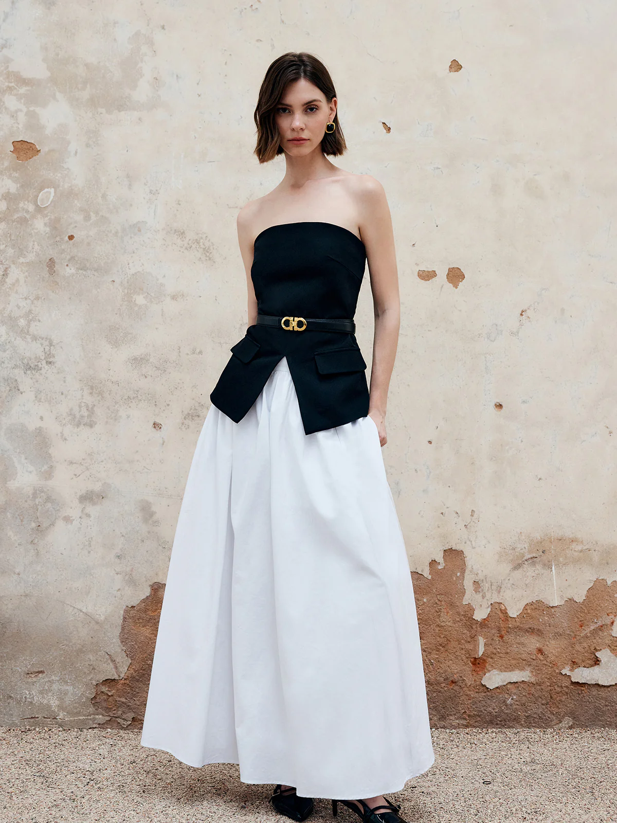 Split Tube Top Without Belt - Takermore