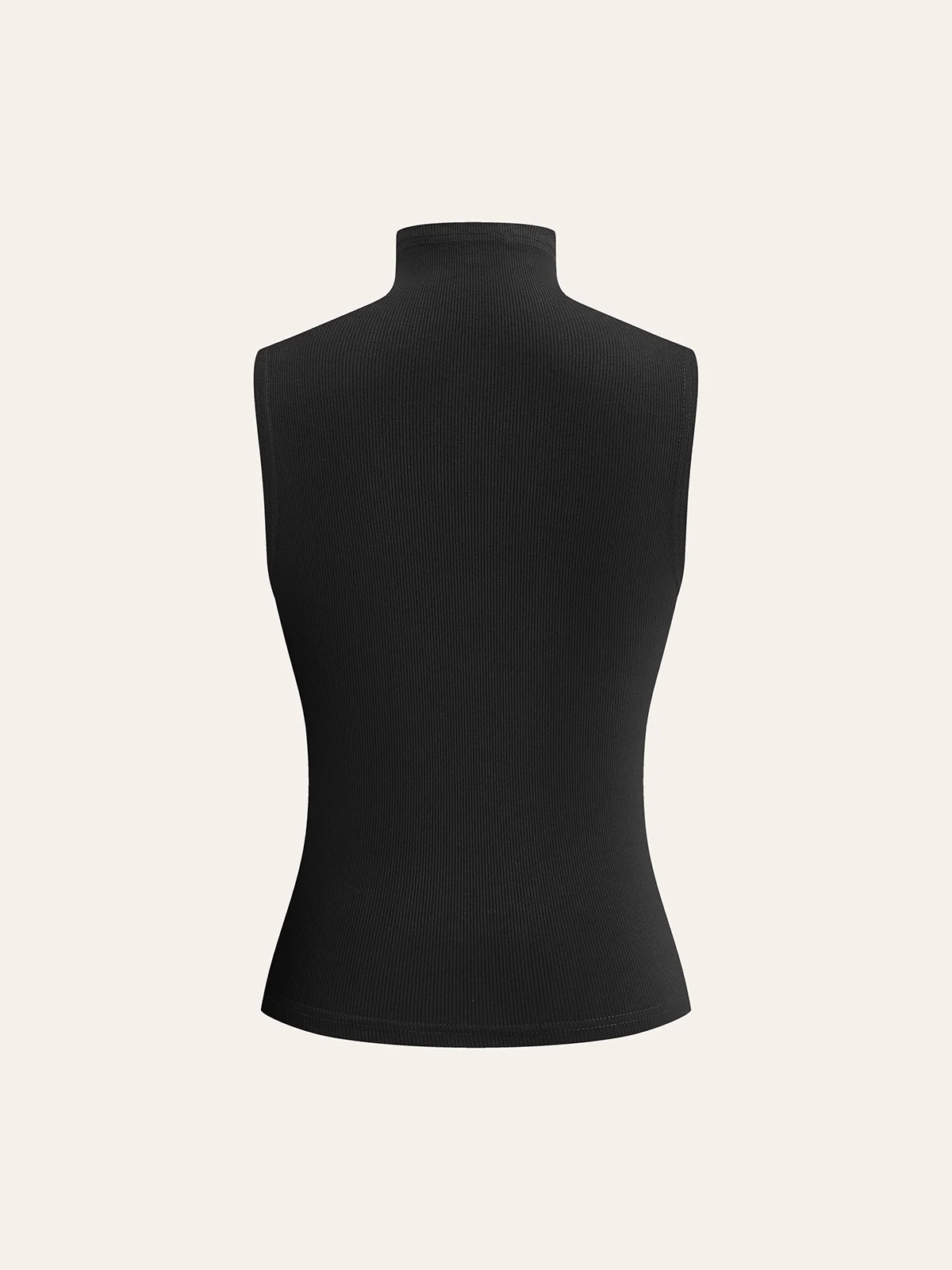 Turtleneck Rib Top - Takermore