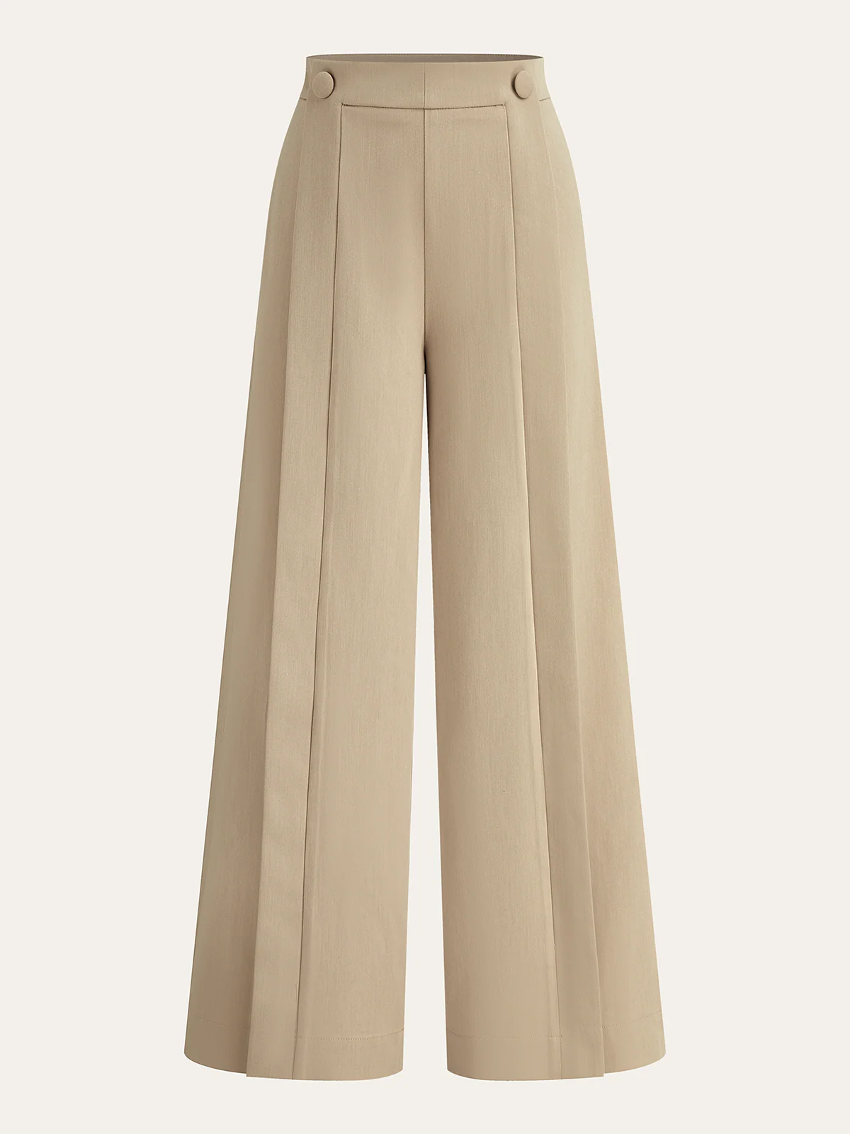 Pleated Wide-Leg Pants - Takermore