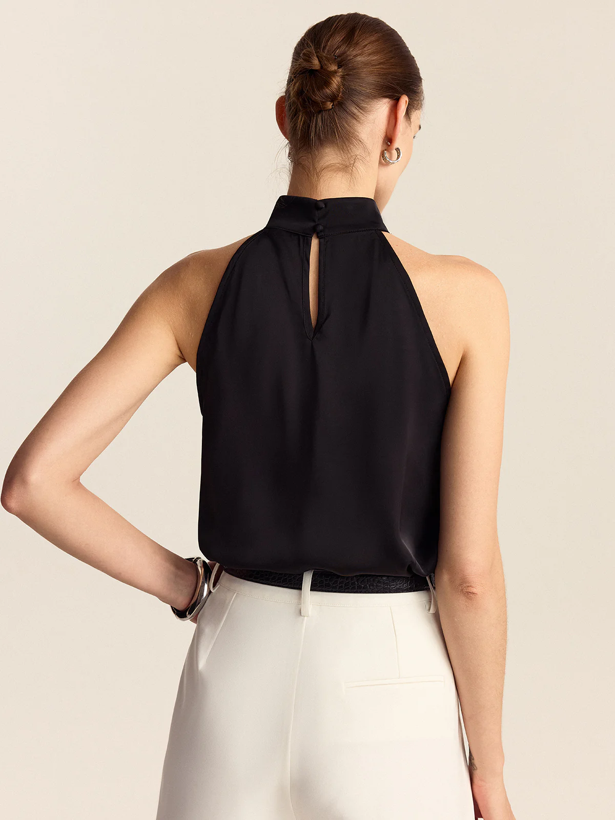 Satin Halter Top - Takermore