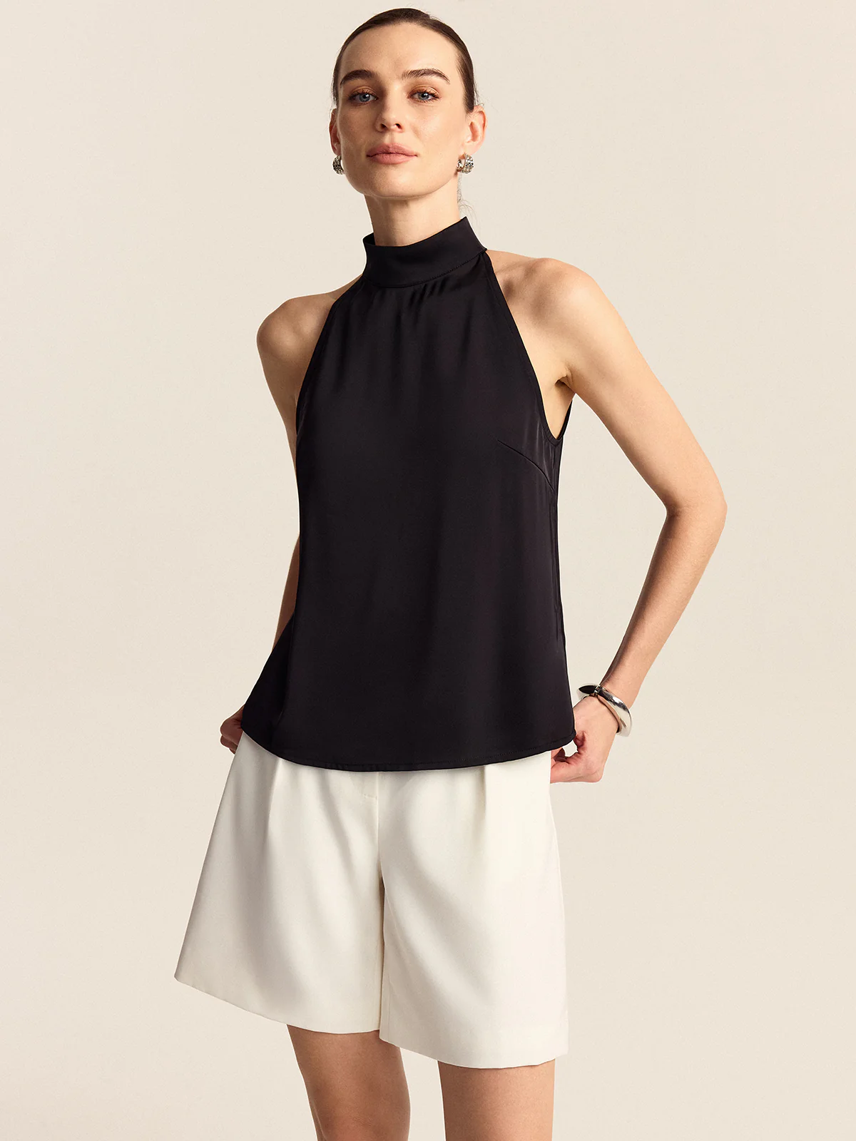 Satin Halter Top - Takermore