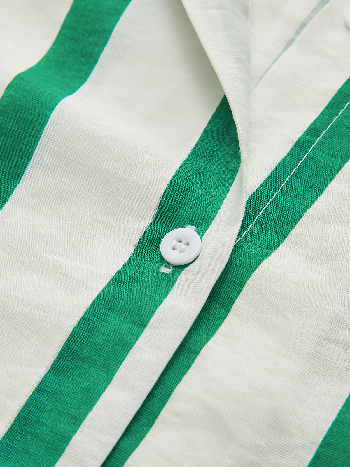 Oversized Cotton & Linen Stripe Shirt - Takermore