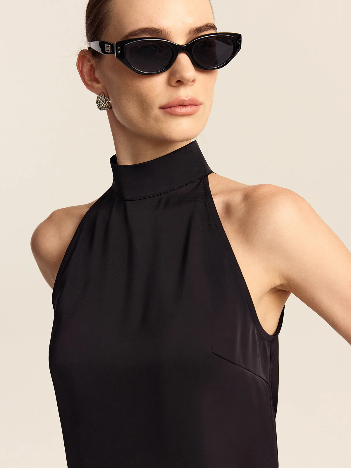 Satin Halter Top - Takermore