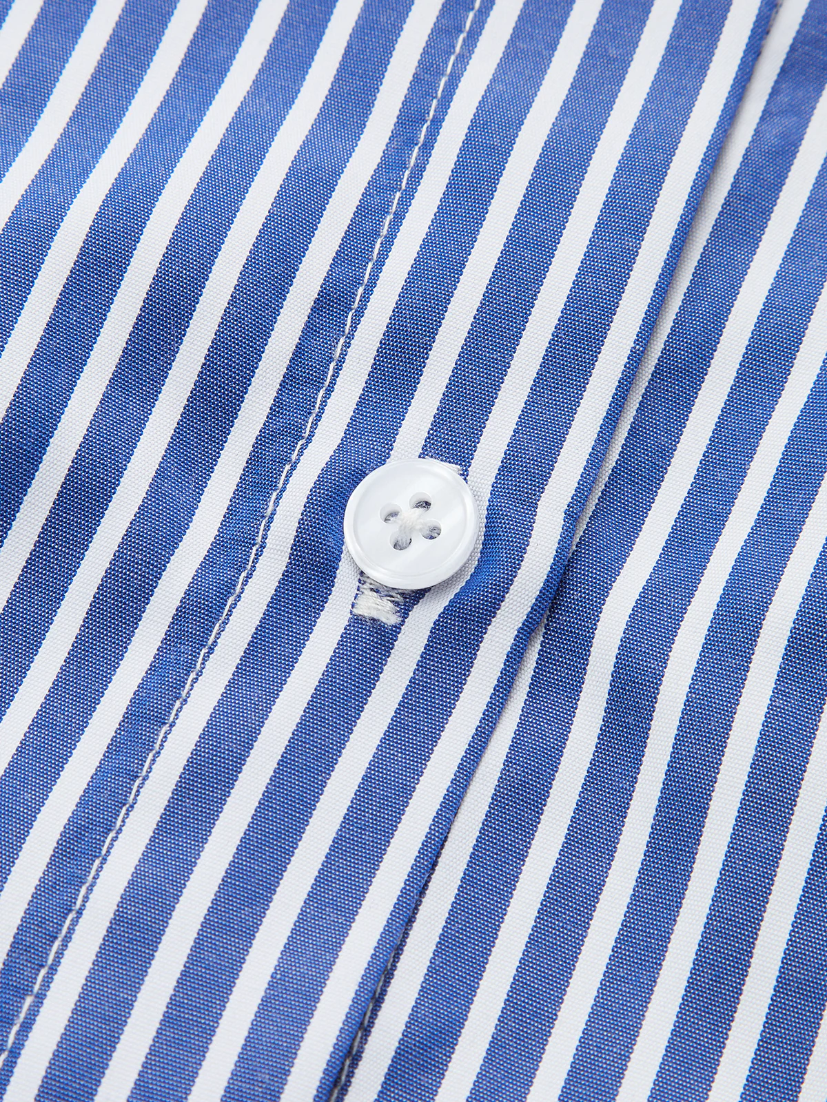 Striped Asymmetric Draped Blouse - Takermore