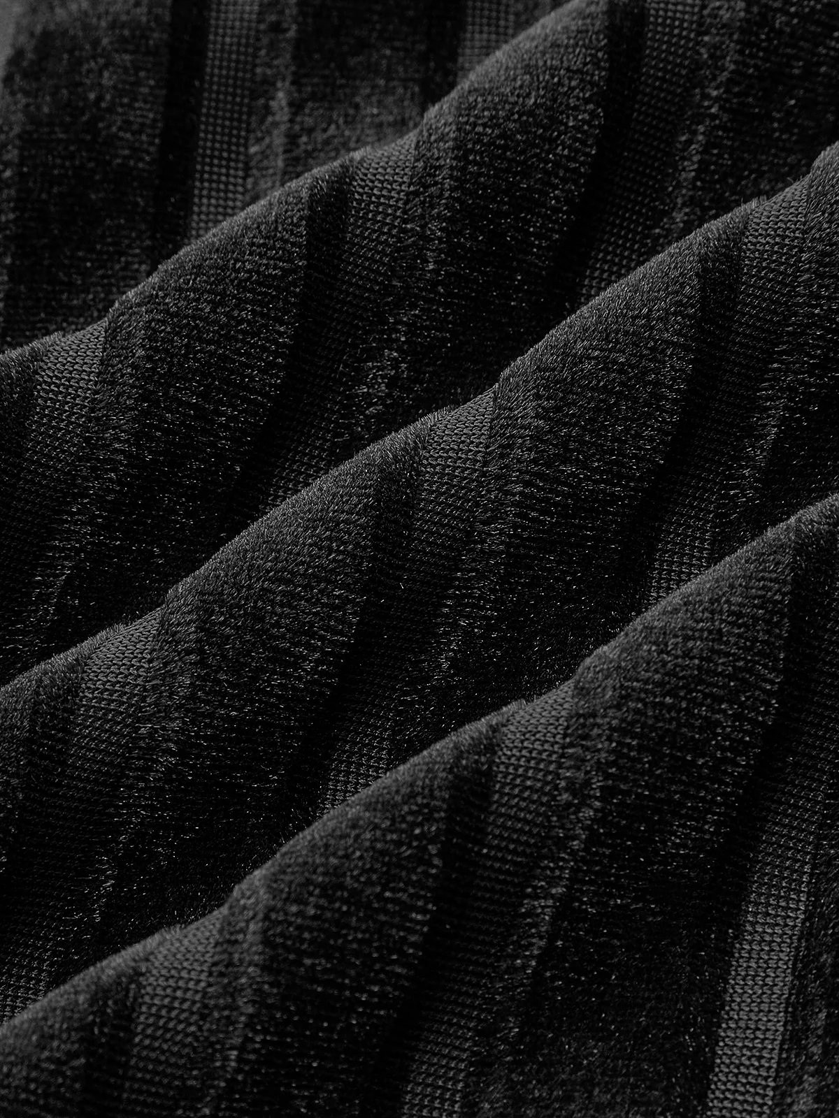 Semi-Sheer Pinstripe Button Polo Shirt - Takermore