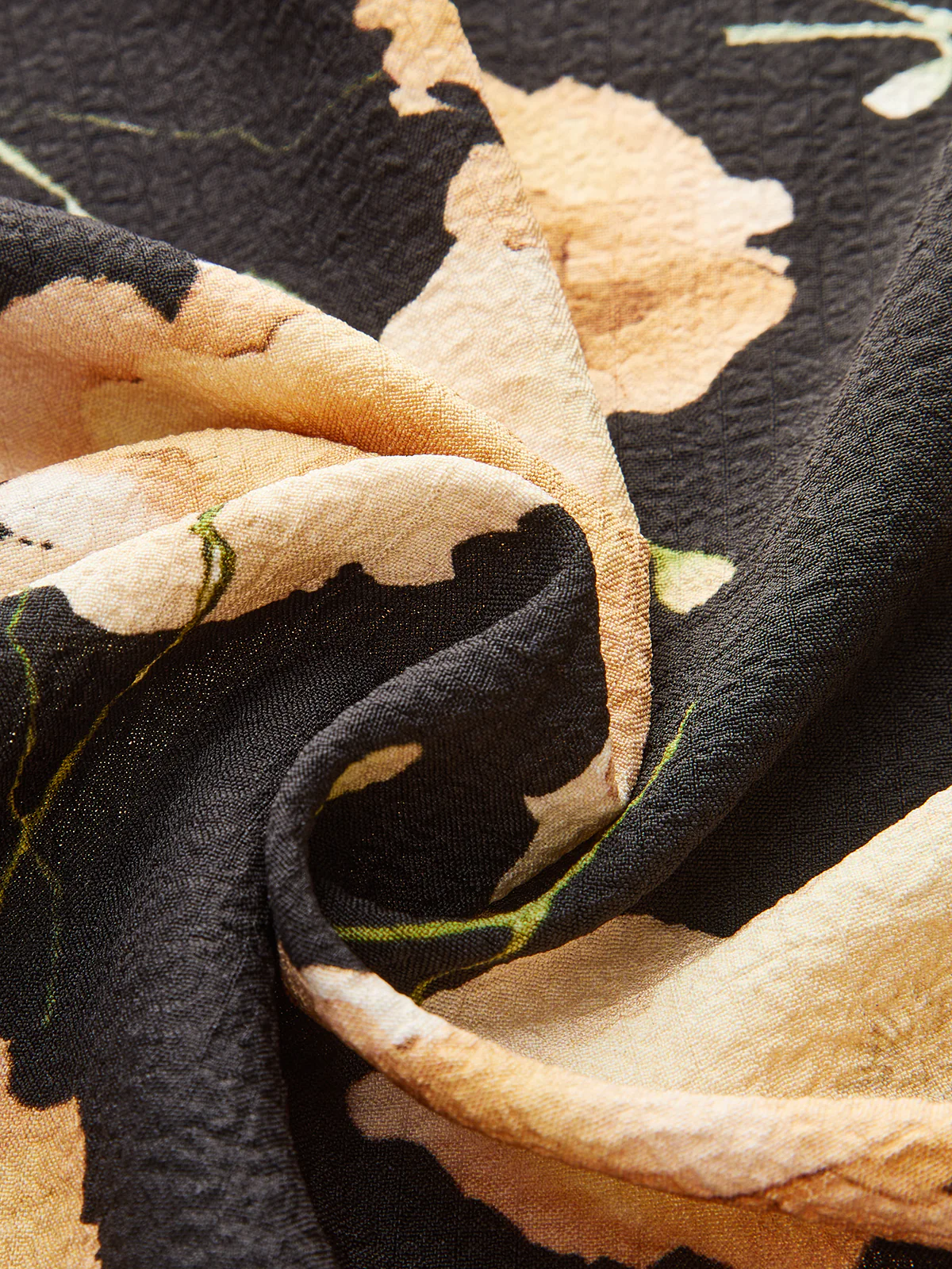 Floral Print Wide-Leg Pants - Takermore