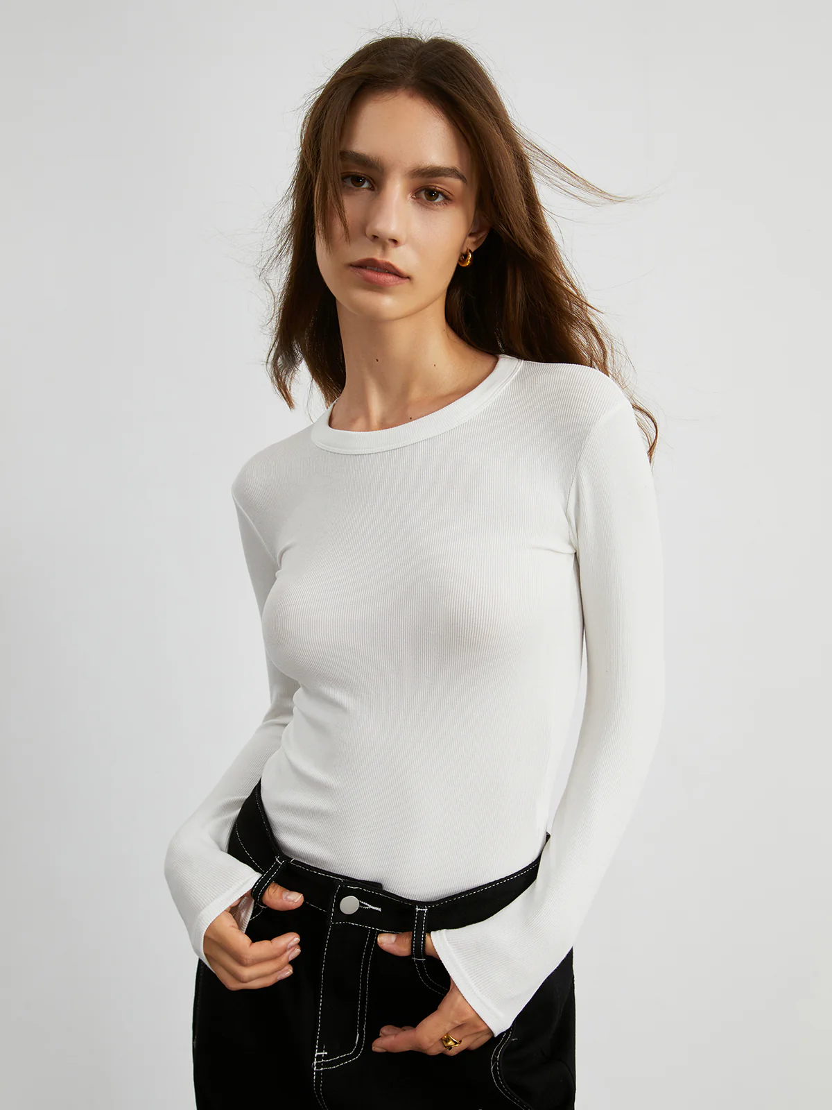 Basic Long Sleeve Shirt - Takermore