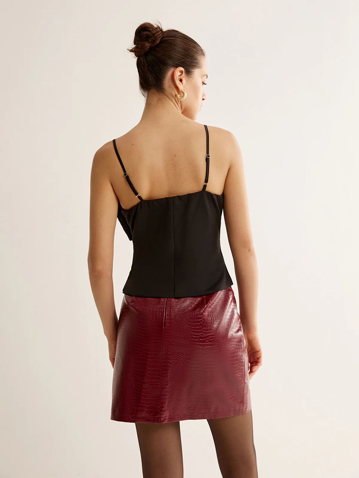 Sequins Bow Cami Top - Takermore