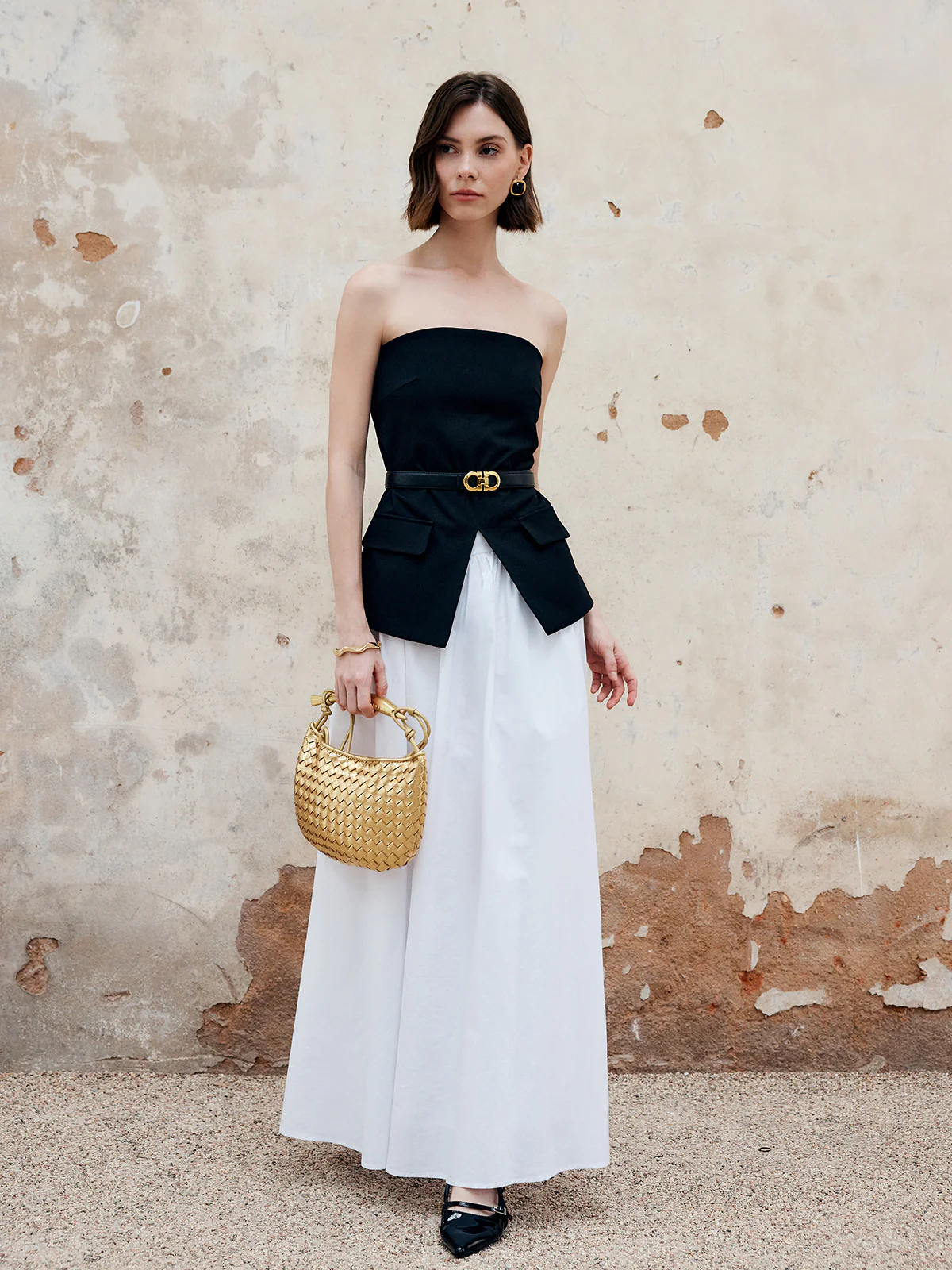 Split Tube Top Without Belt - Takermore