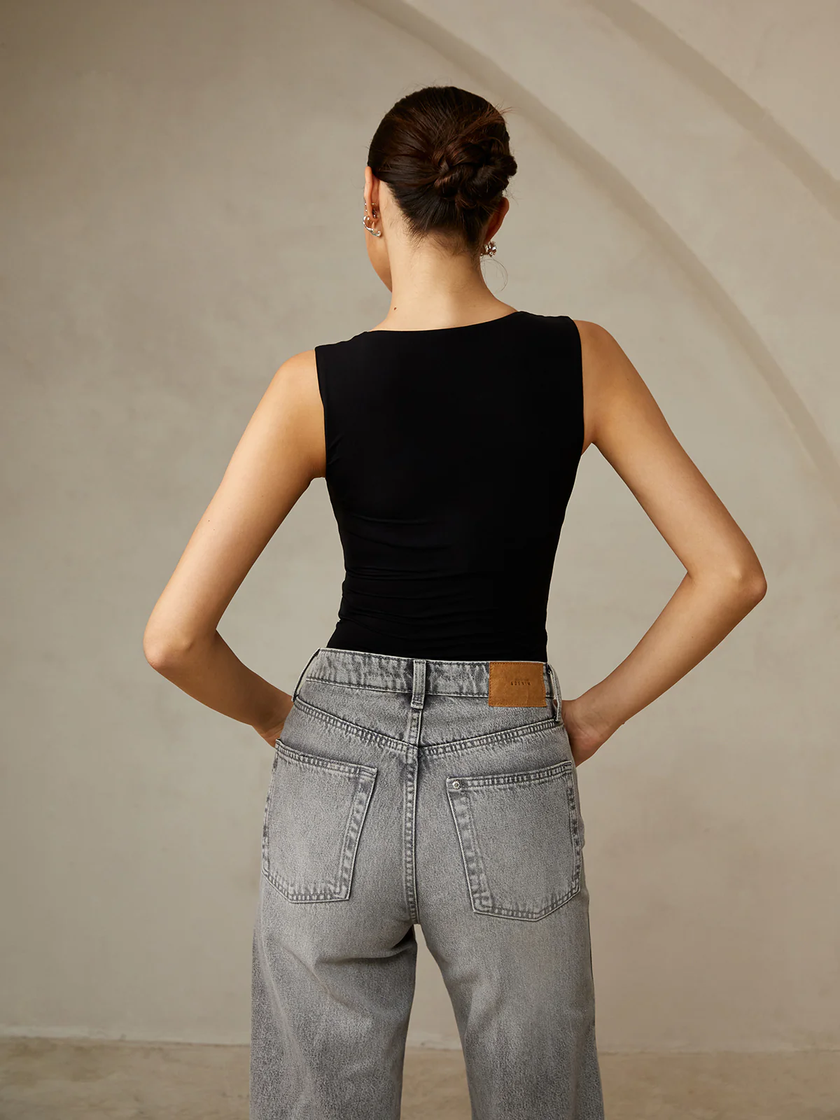 Casual Plain Strappy Top - Takermore