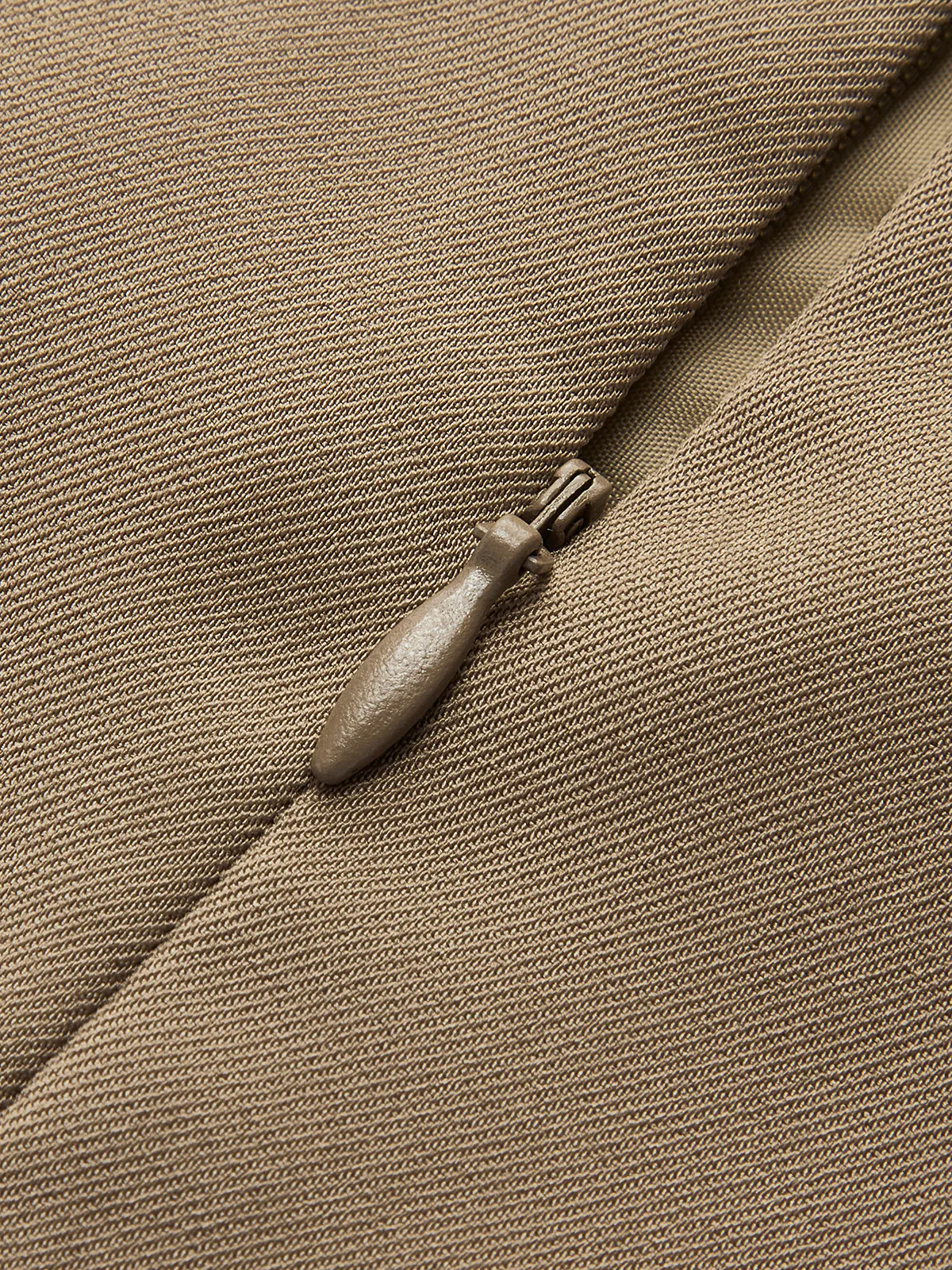 Back-Zipper Pleated Mini Skirt - Takermore