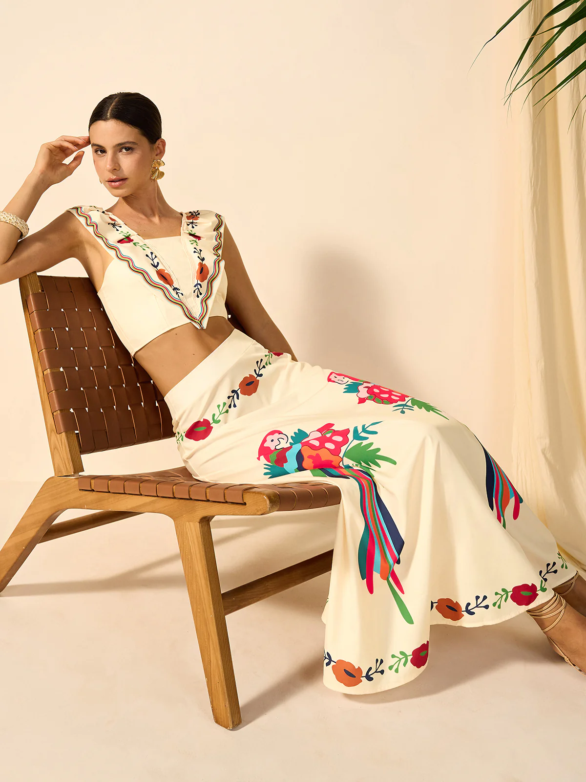 Boho Print Skirt Set - Takermore