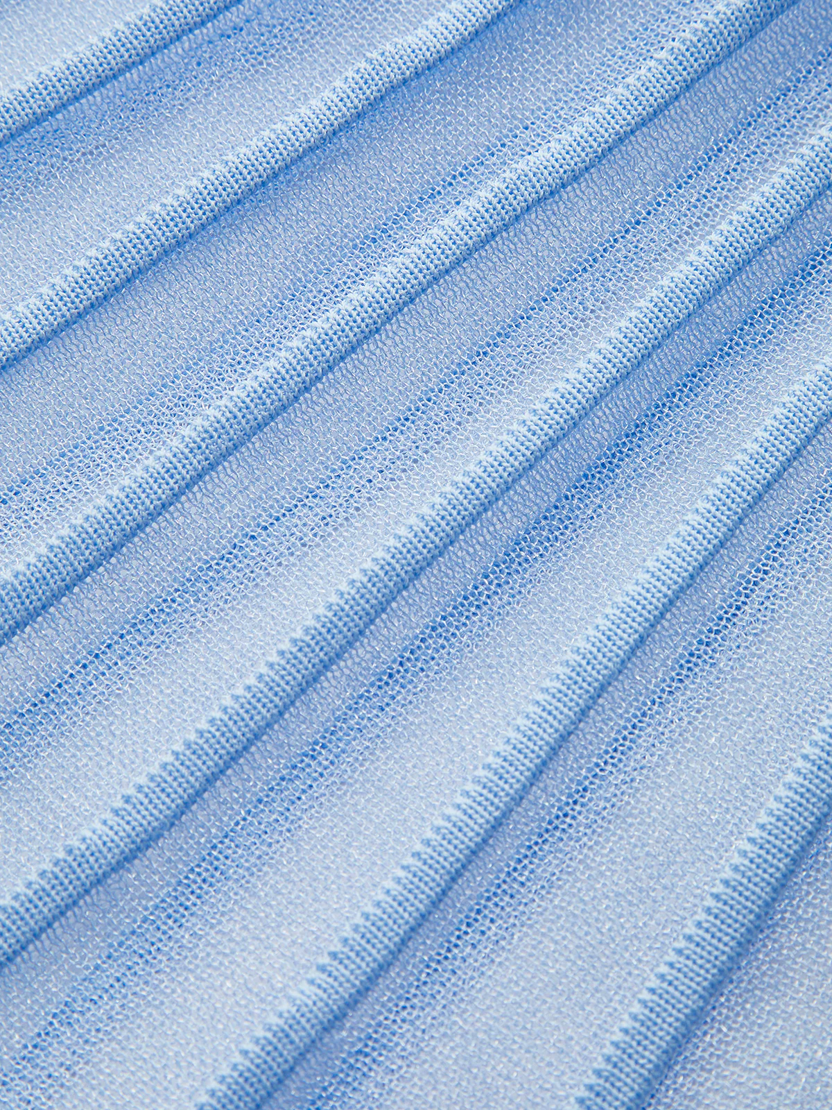 Sleeveless Sheer Panel Dress Without Belt - Takermore