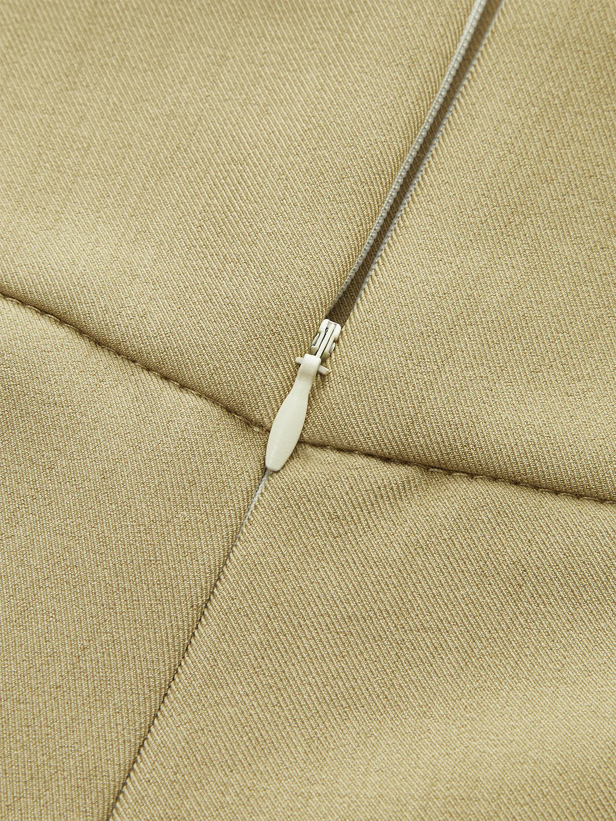 Asymmetric Ruched High-Waisted Pants - Takermore