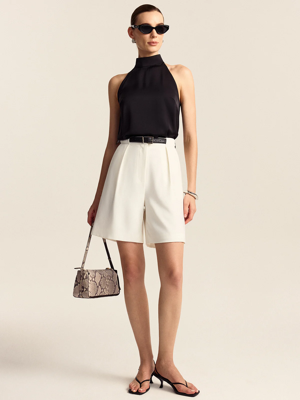 Satin Halter Top - Takermore