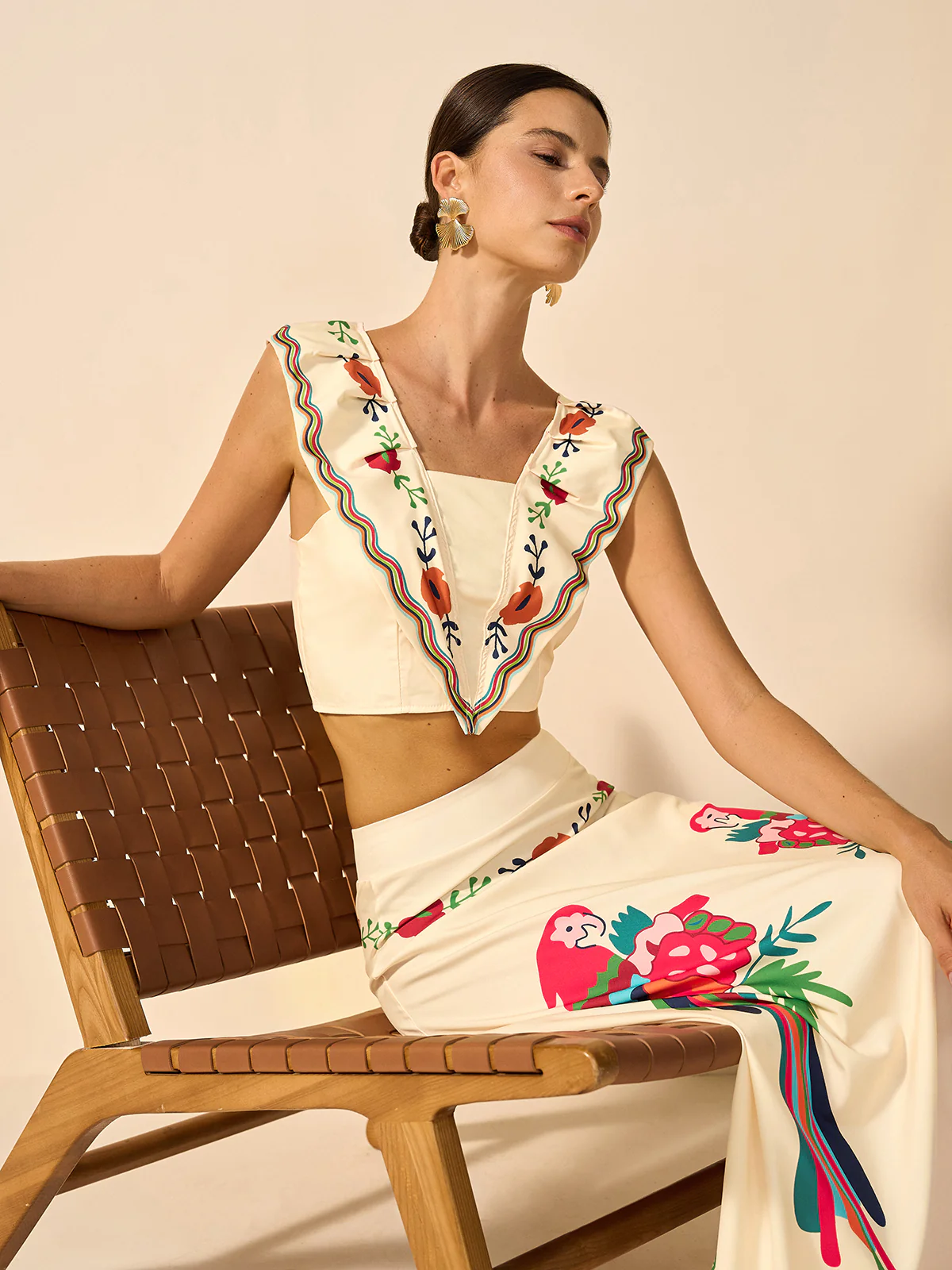 Boho Print Skirt Set - Takermore