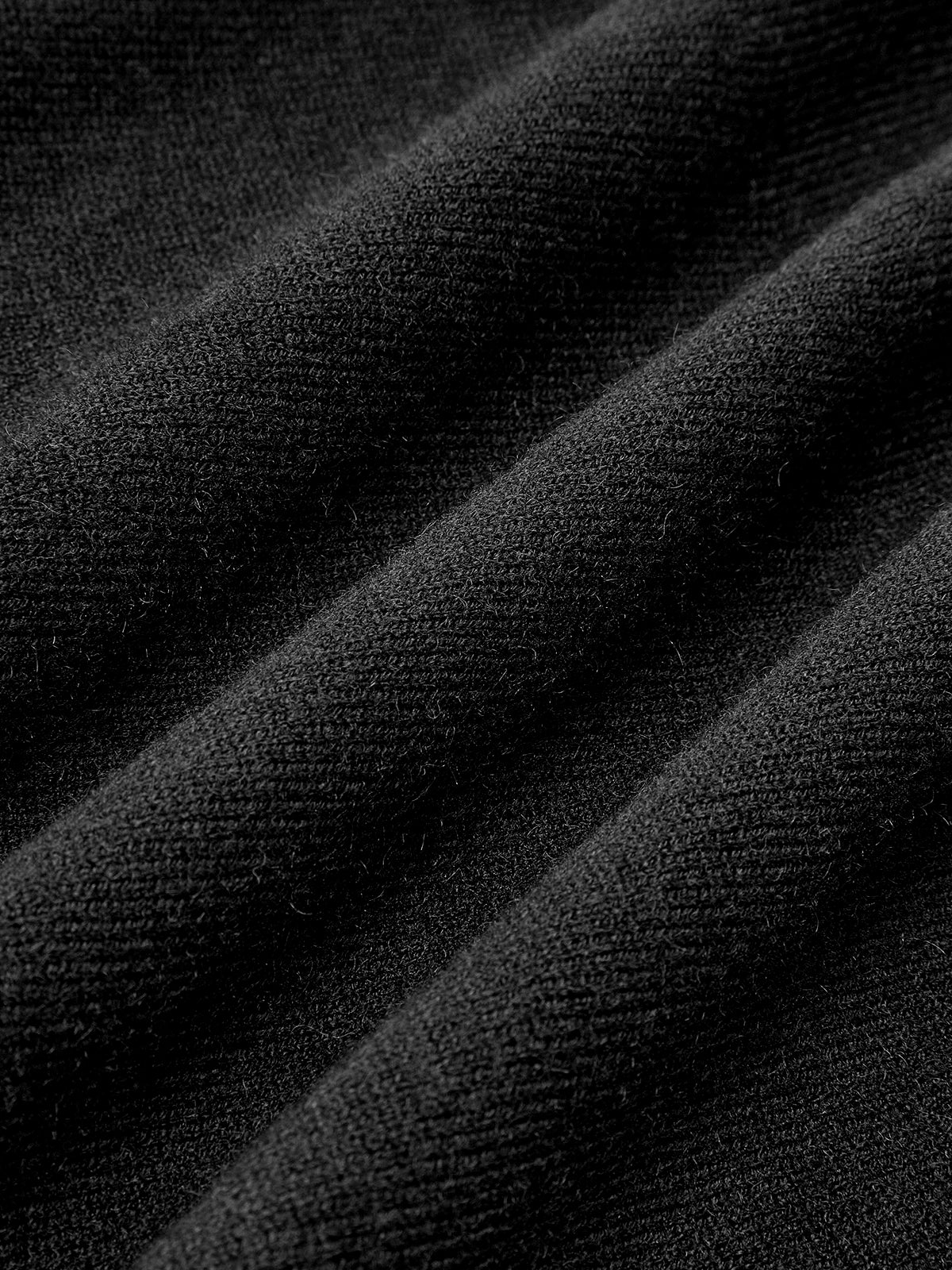 Plain Pleated Sweater Short Dress - Takermore