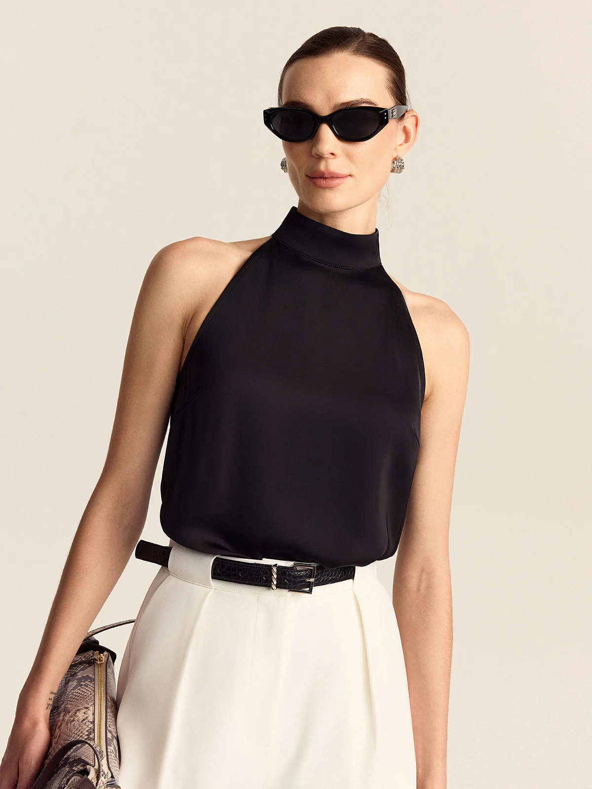 Satin Halter Top - Takermore