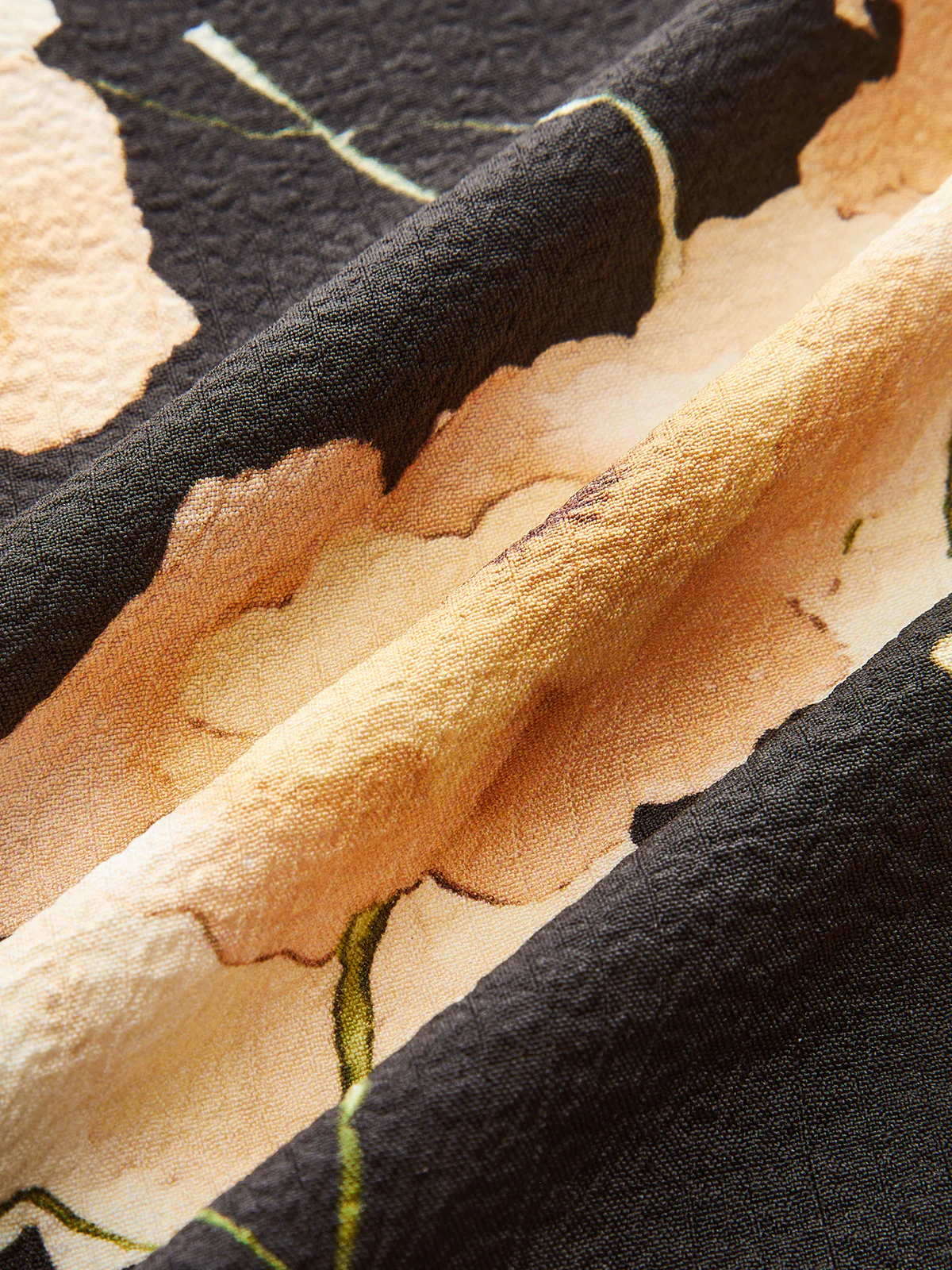 Floral Print Wide-Leg Pants - Takermore