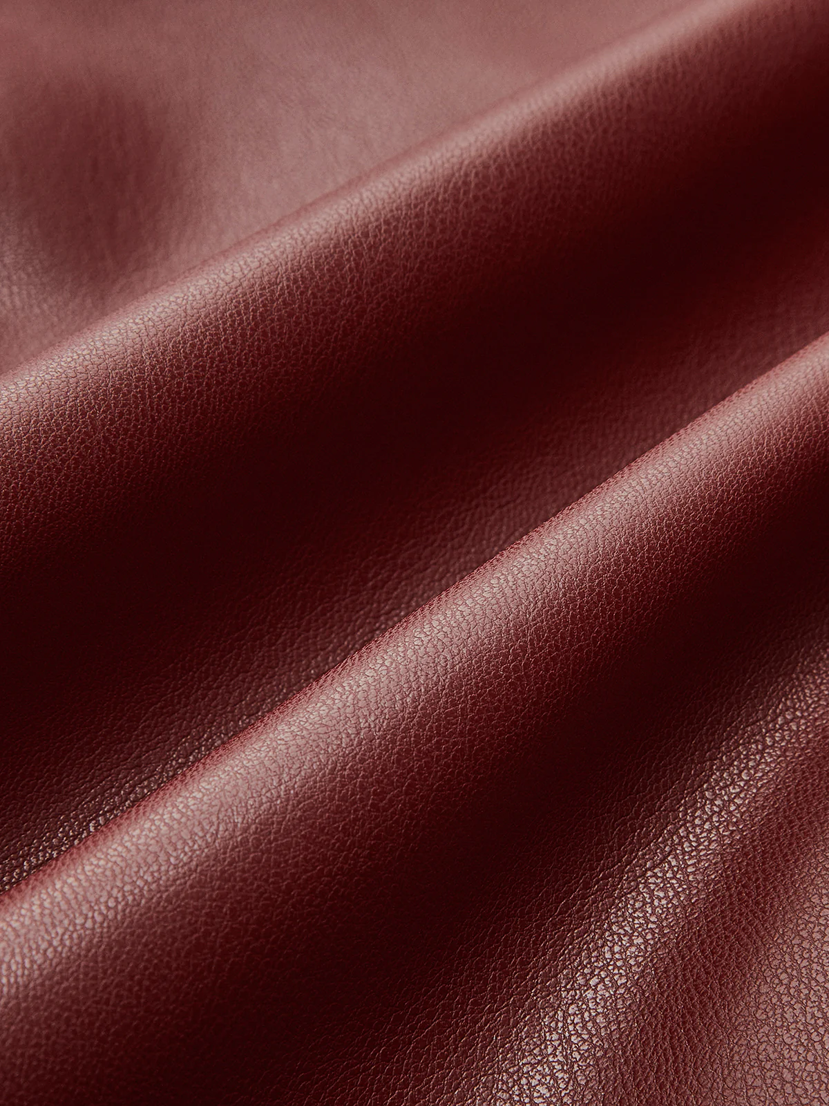 A-Line Faux Leather Mini Skirt - Takermore