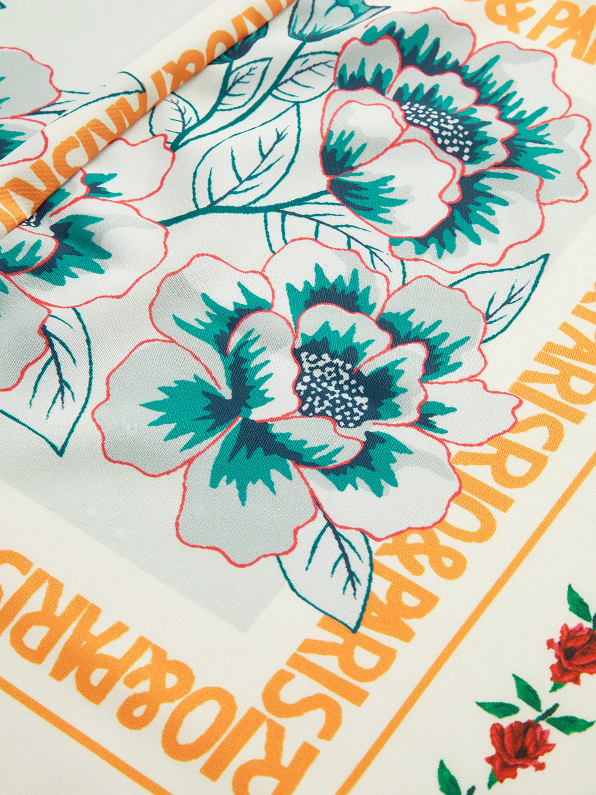 Vacation Print Asymmetrical Mini Skirt - Takermore