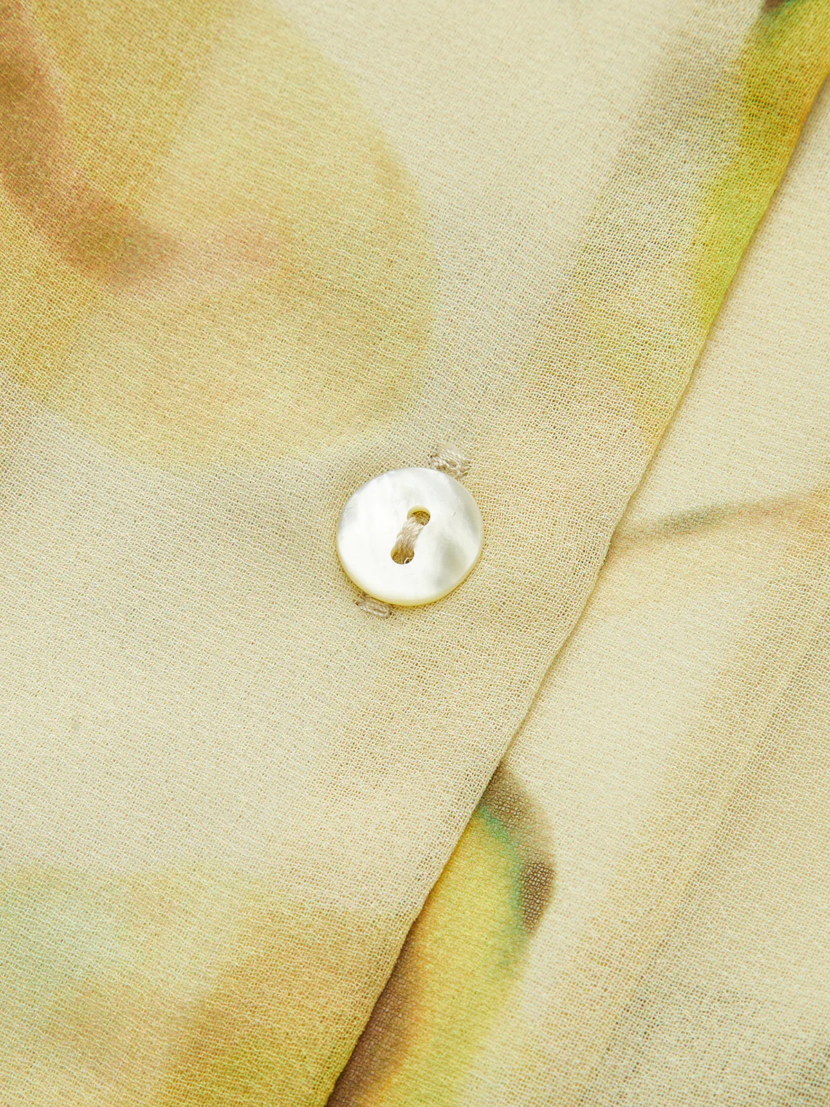 Pleated Floral Print Tie-Front Shirt - Takermore