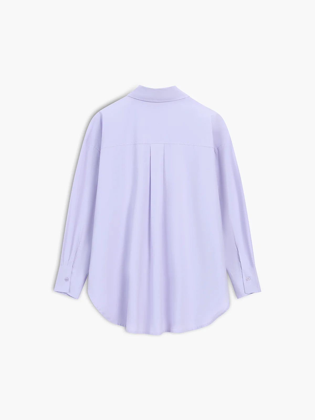 Lavender Button Down Oversized Shirt - Takermore