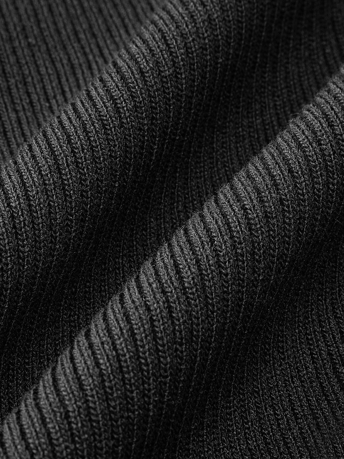 Ribbed Knit Button-Down Midi Dress - Takermore