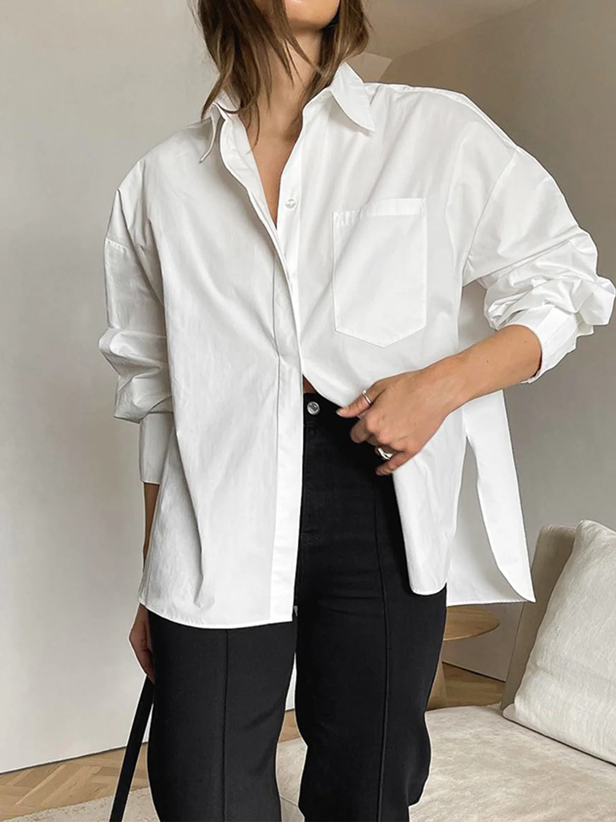 Minimalist Button Down Shirt - Takermore