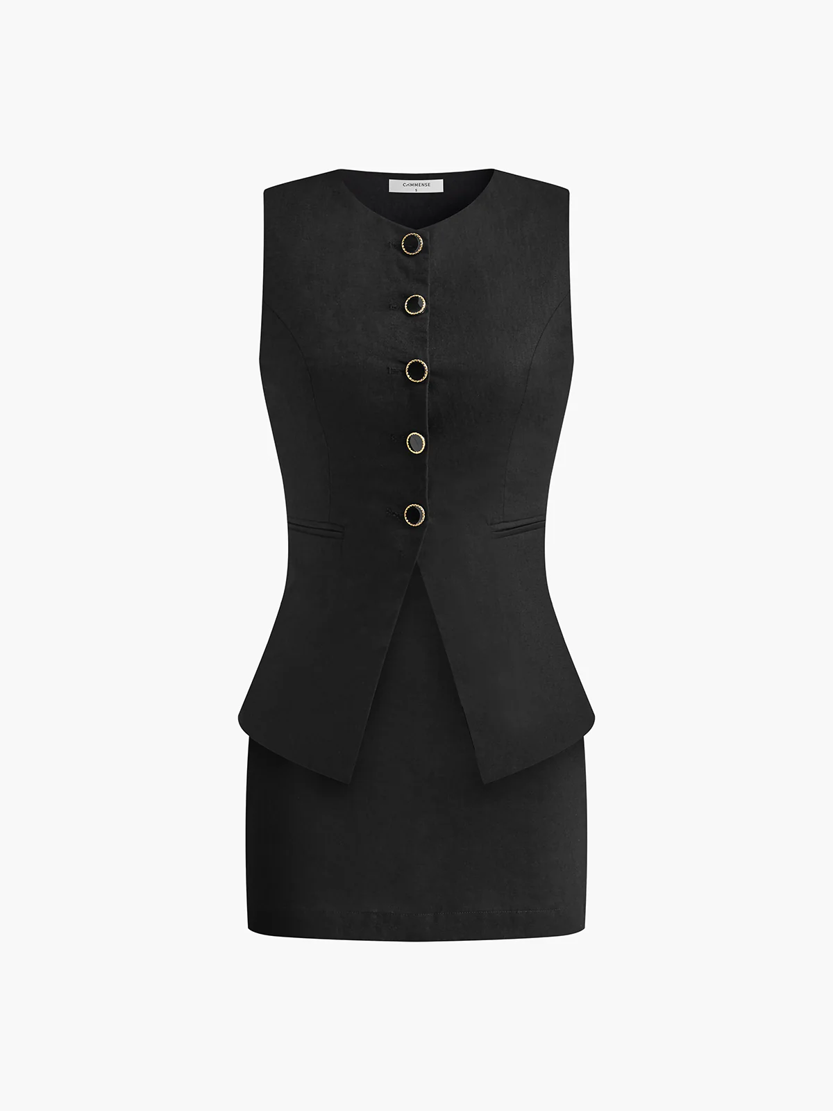 Cotton & Linen Skirt Set - Takermore