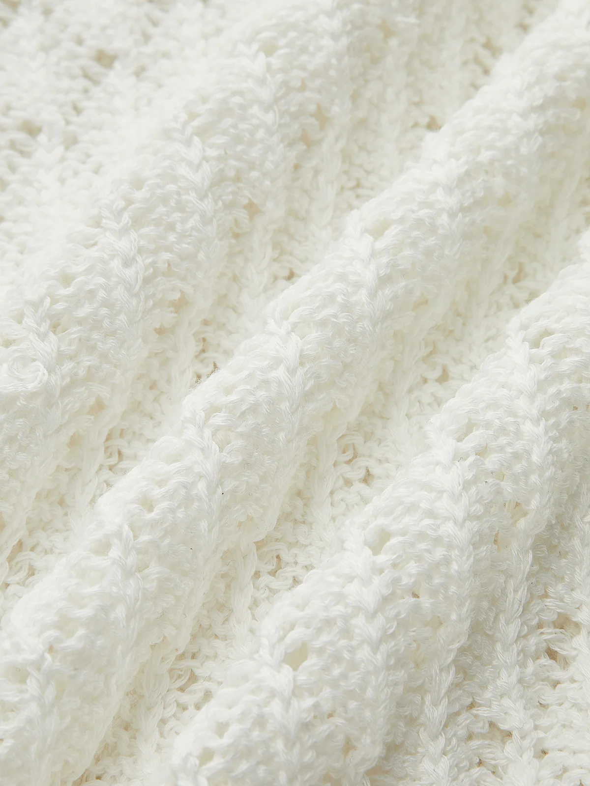 Sheer Knit Sweater Dress with Cut-Out Detail - Takermore