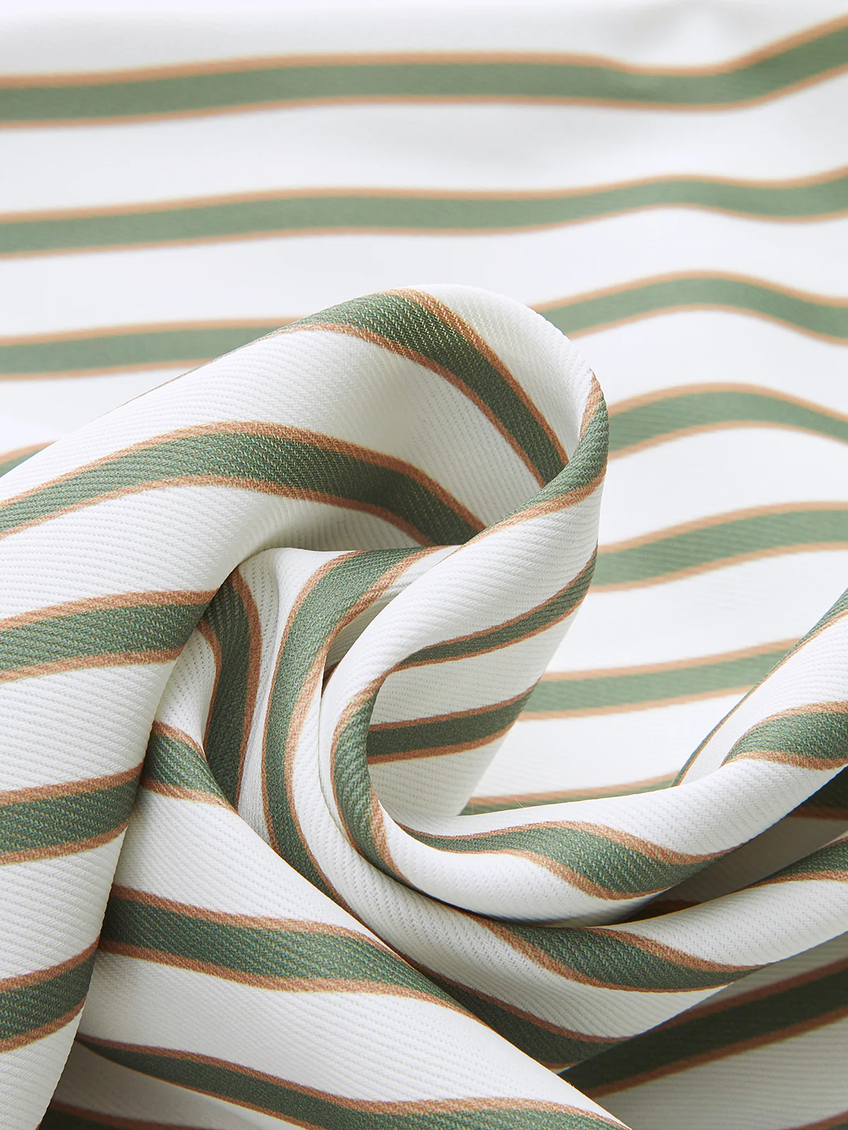 Striped Mid-Waist Wide Leg Pants - Takermore