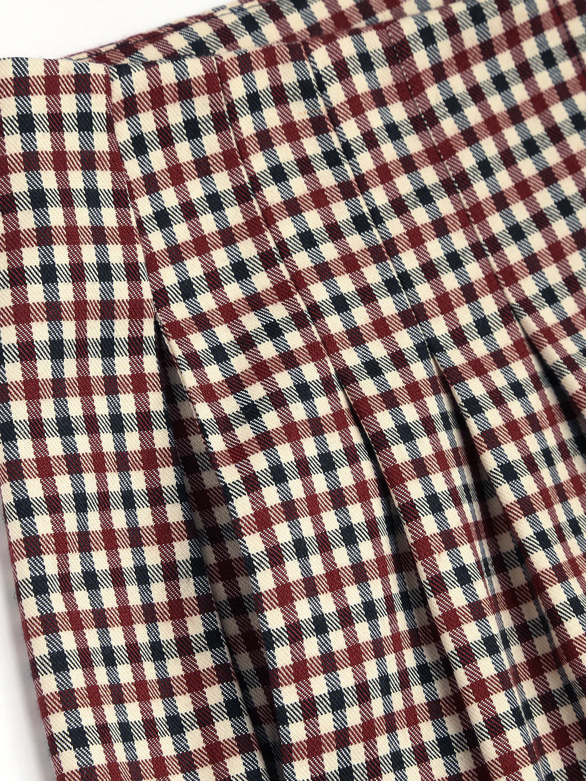 Houndstooth Wide Leg Dress Pants - Takermore