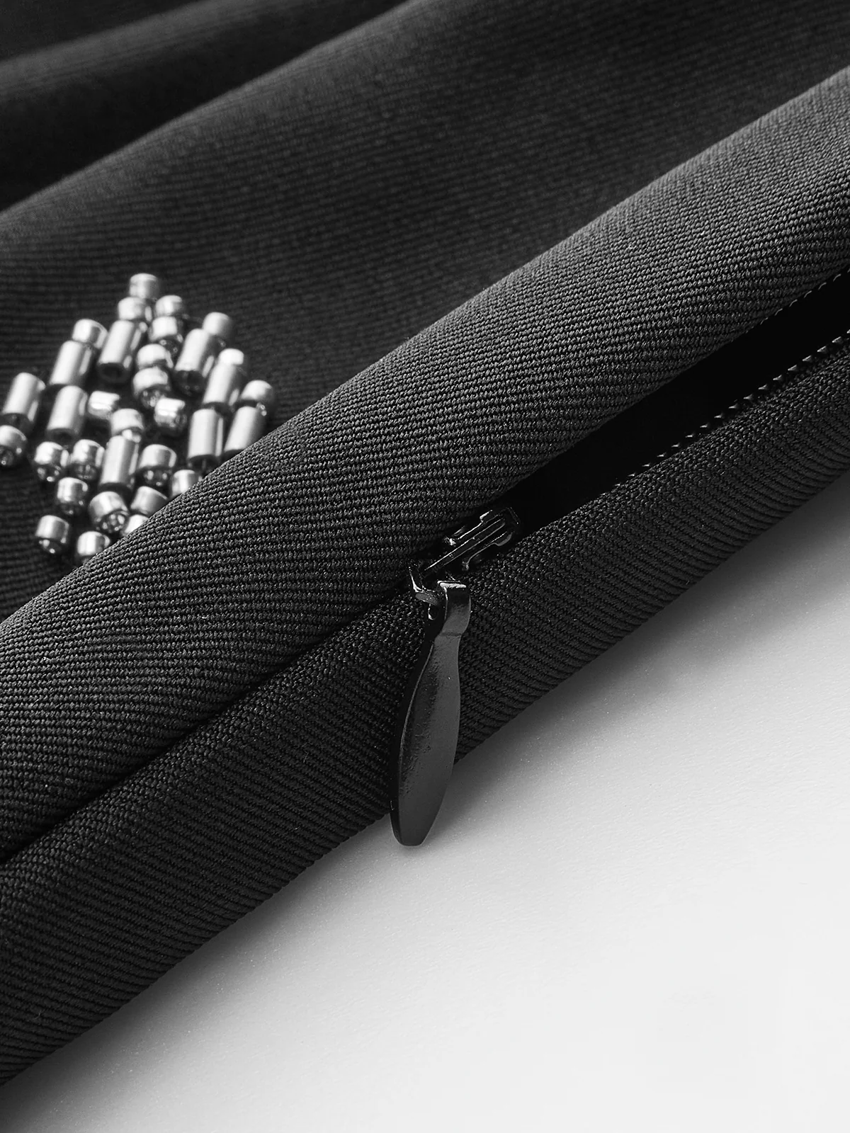 One-Shoulder Embellished Top - Takermore