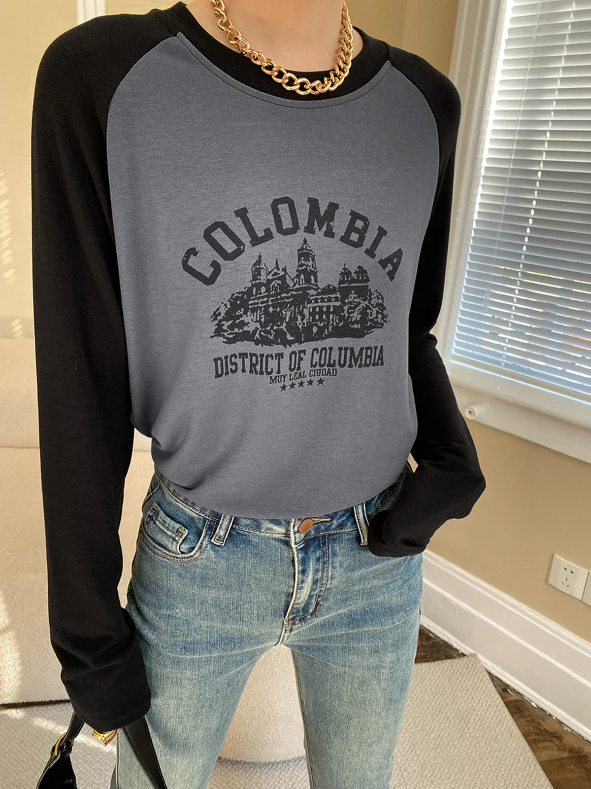 Colombia Adventure Contrast Long Sleeve Shirt - Takermore
