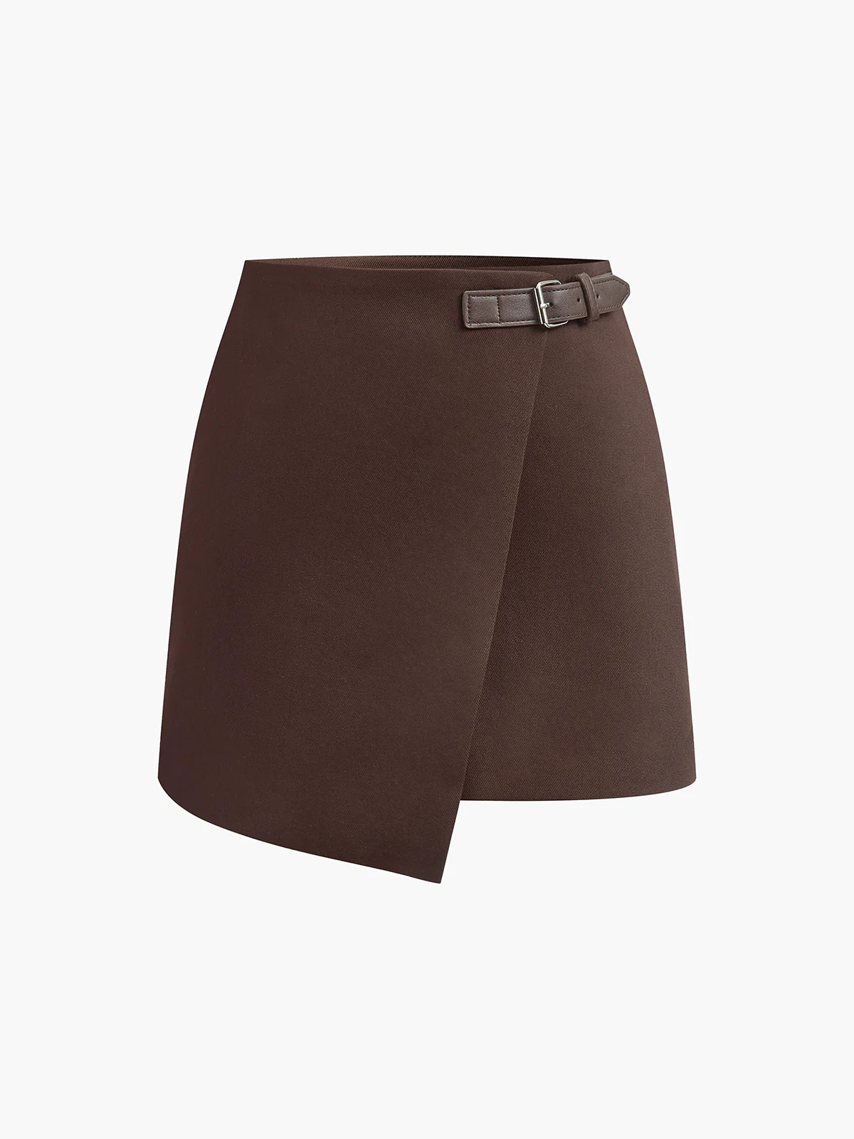 Retro Belted Zipper Skirt - Takermore