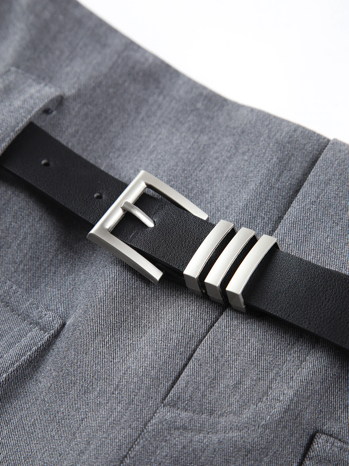 Modern Academia Belted Zippered Mini Skirt - Takermore