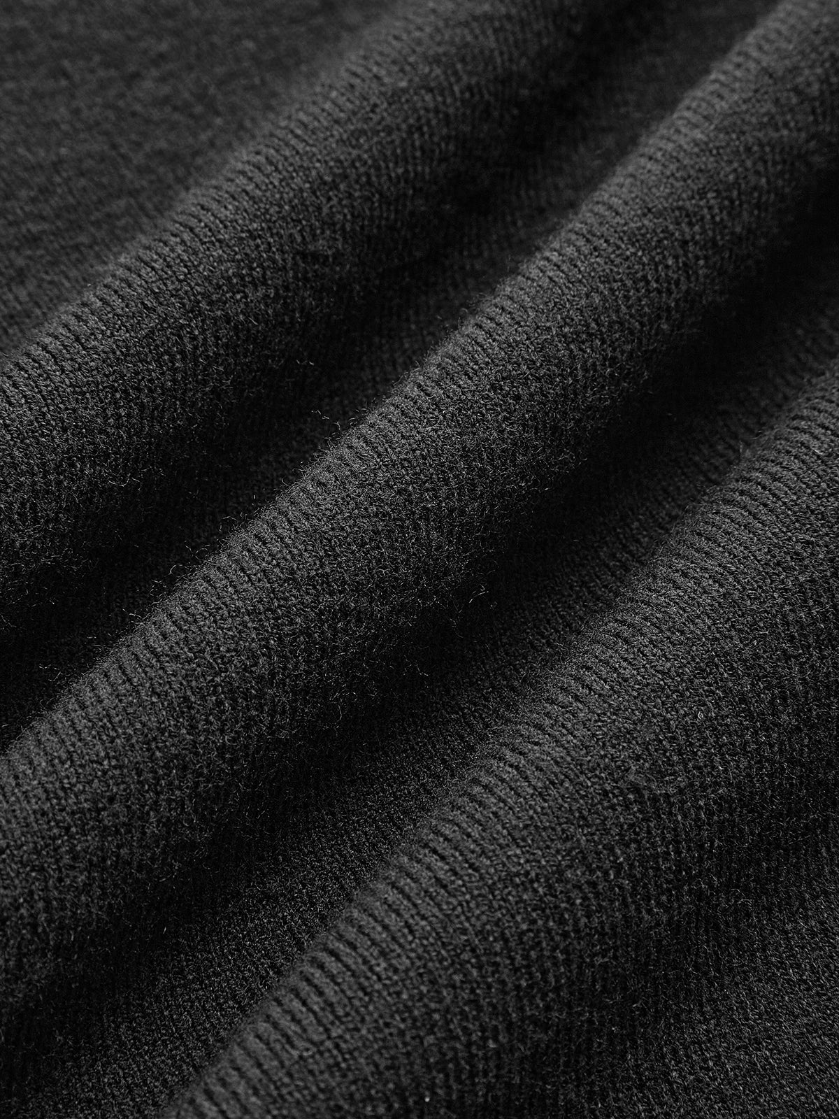 Contrast Collar Flowy Sweater Short Dress - Takermore