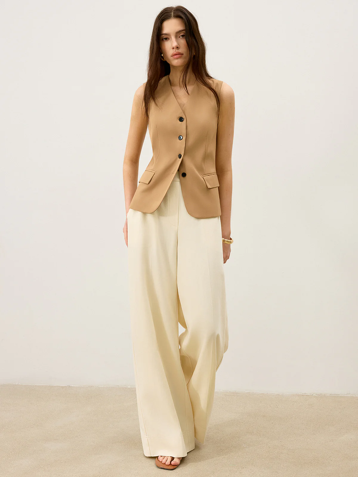 Pocketed Wide-Leg Pants - Takermore