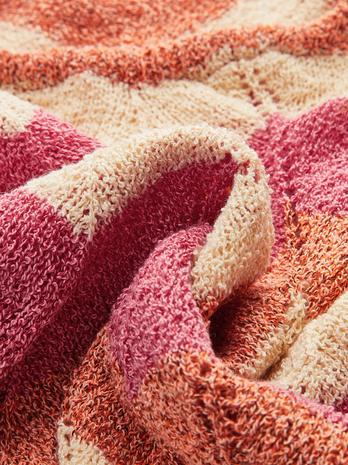 Color Block Halter Knotted Split Sweater Dress - Takermore