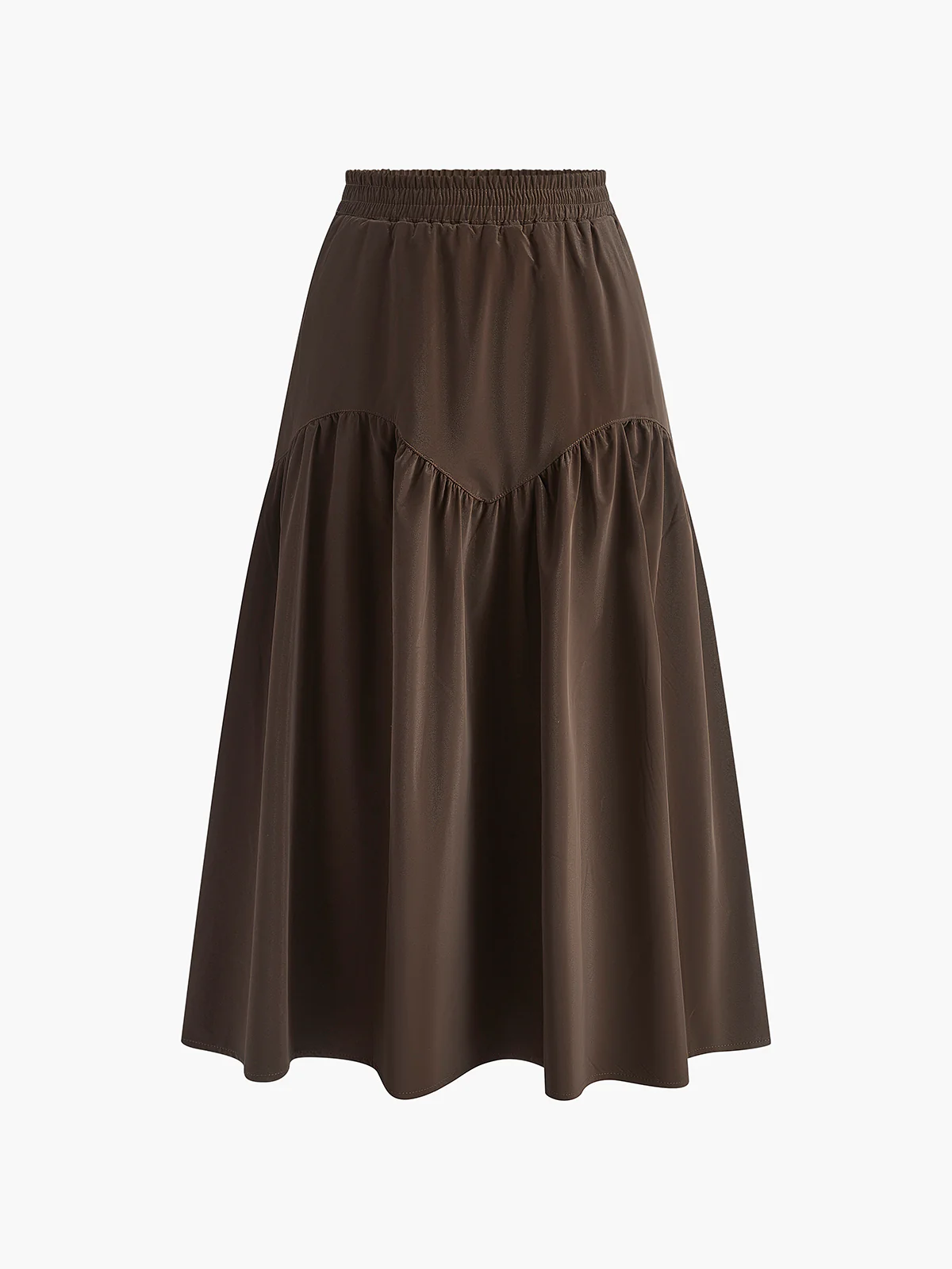 Pleated Umbrella Shape Skirt - Takermore
