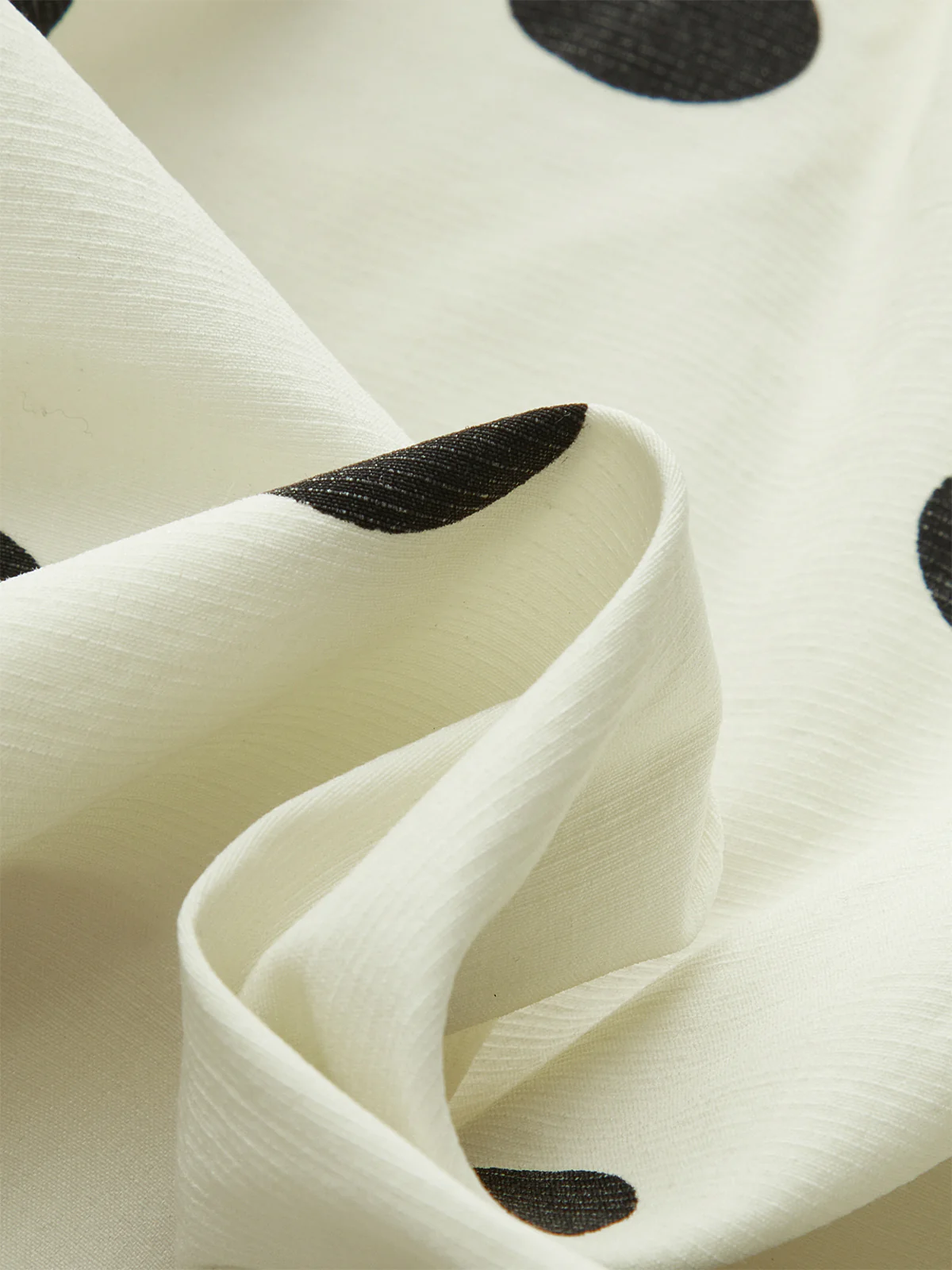 Polka Dot Ruched Strapless Top - Takermore