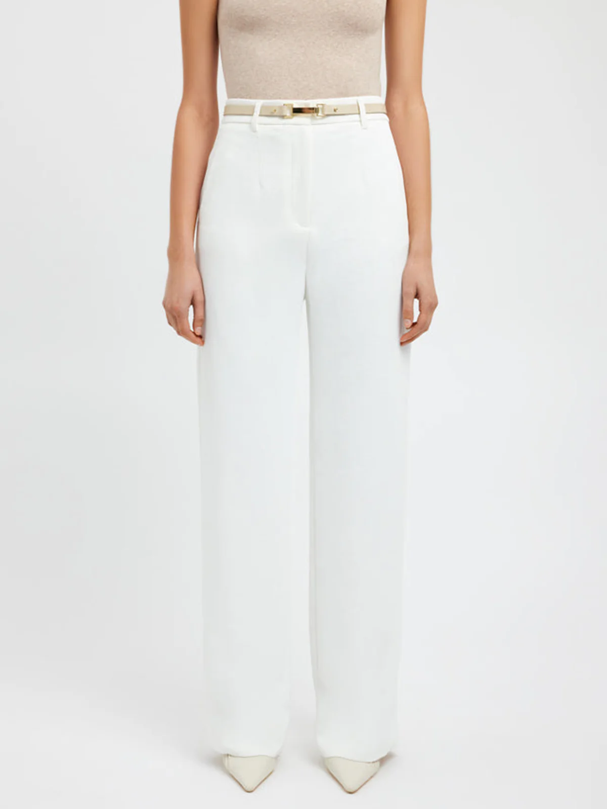 Business Casual Pockets Straight Pants - Takermore