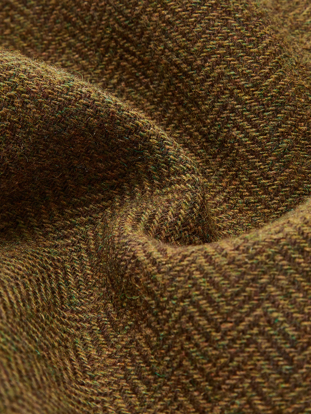 Wool-Blend Zipper Wrap Skirt - Takermore