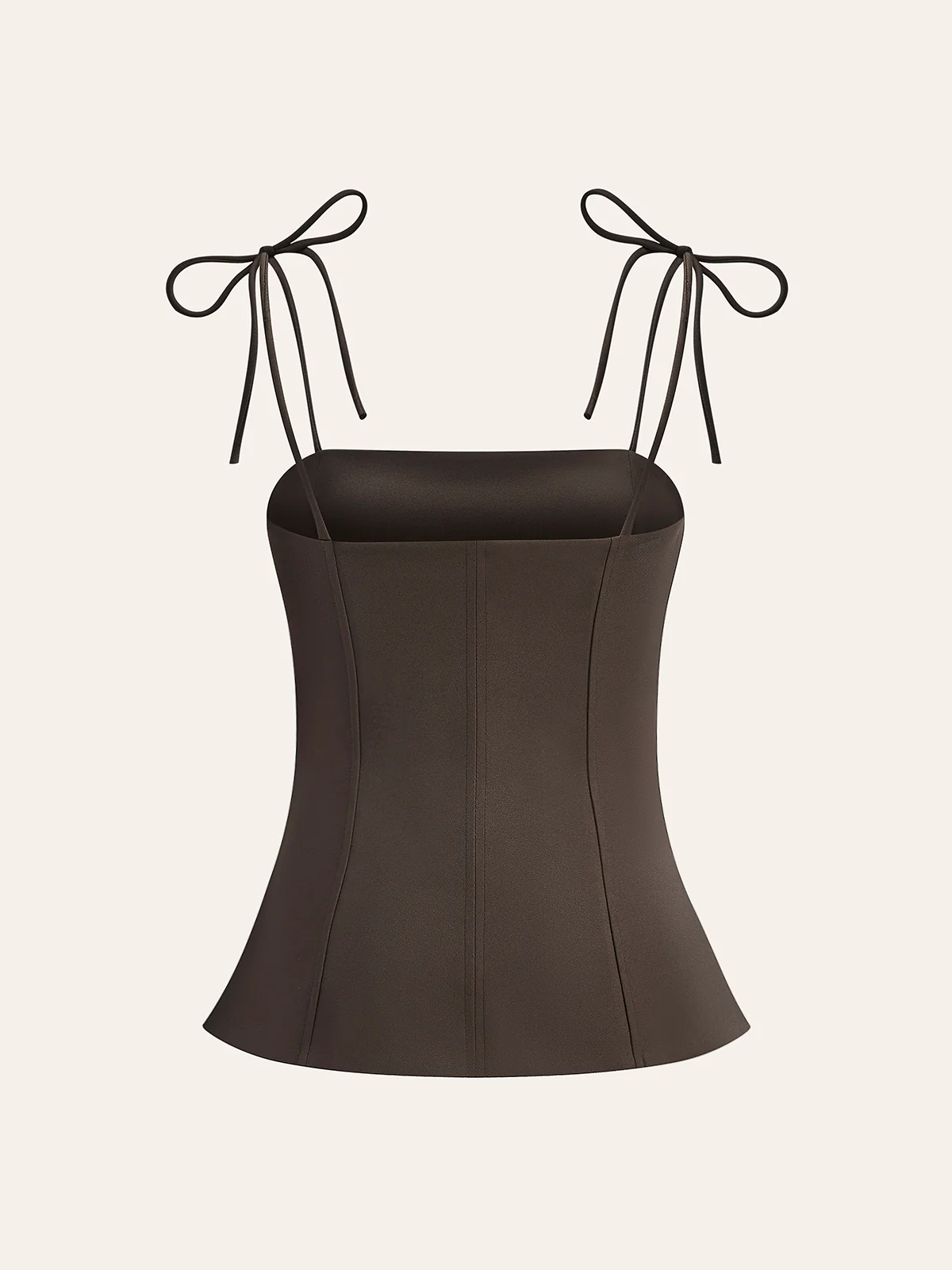 Tie Shoulder Corset Top - Takermore