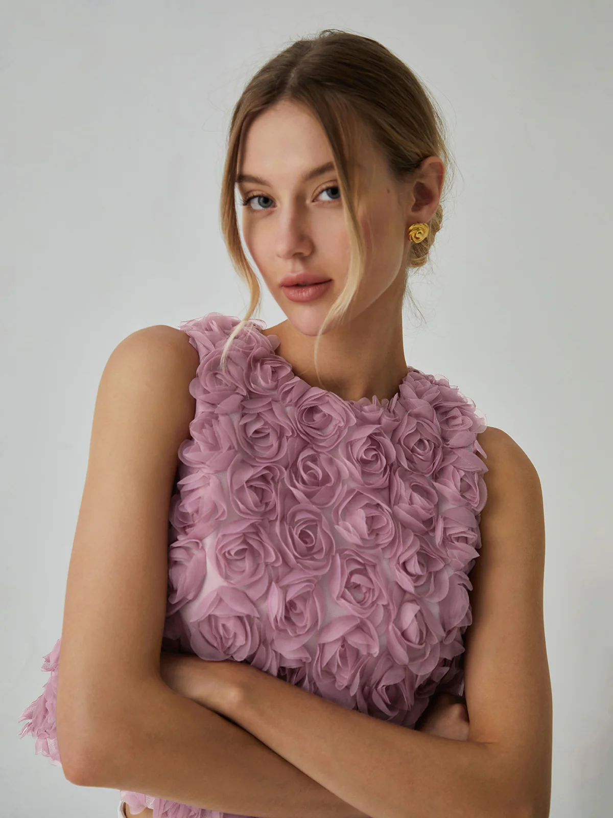 Romantic Multi Floral Blouse - Takermore