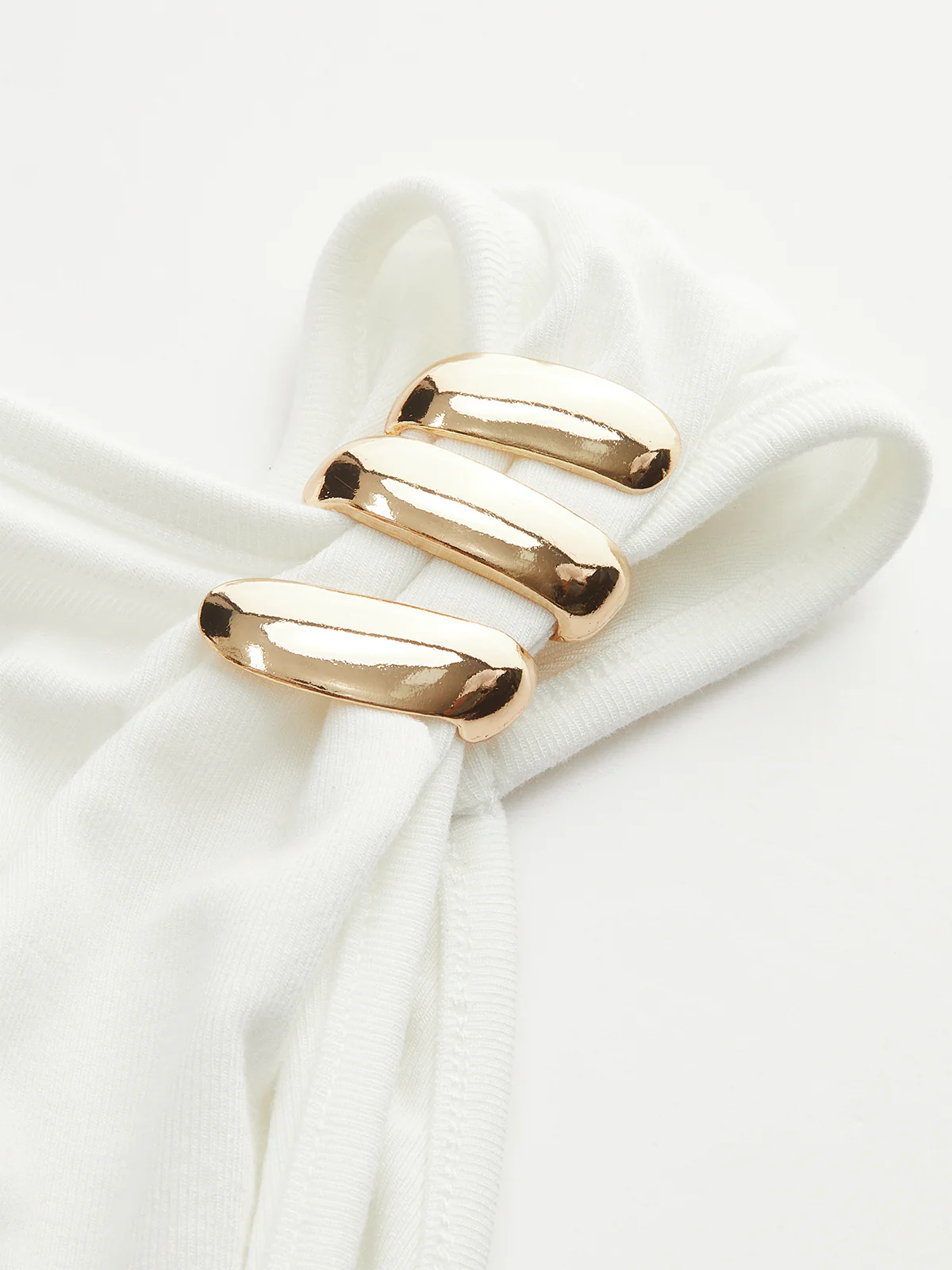 Metal Decor Sleeveless Top - Takermore