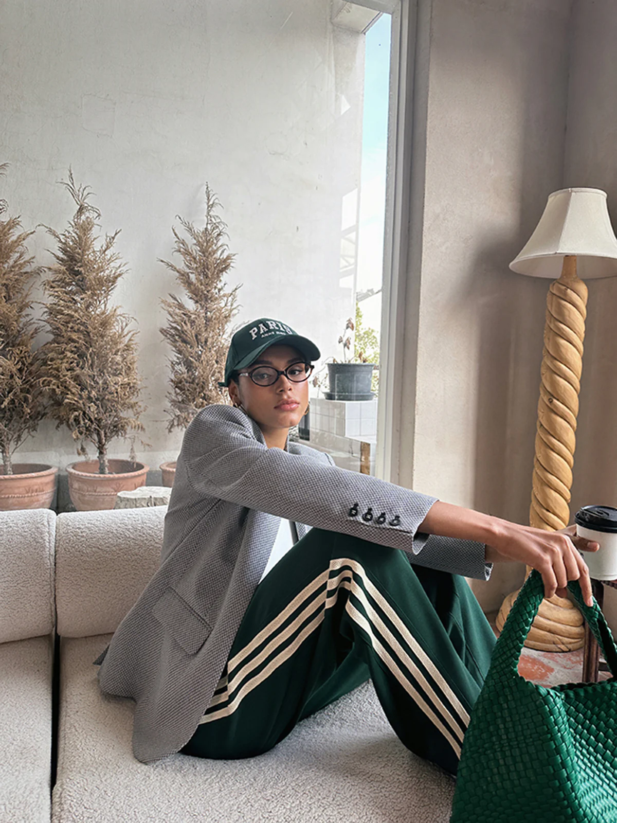 Casual Striped Patchwork Pants - Takermore